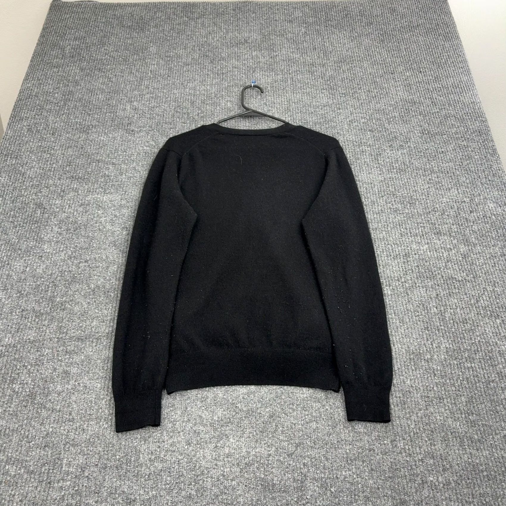 Vintage VINTAGE? No. State Cashmere Cardigan Mens M Black V-Neck Button Up Luxury Cardigan Mens Regular M Black Cashmere Classic Knit Finishing? Size US M / EU 48-50 / 2 - 7 Thumbnail