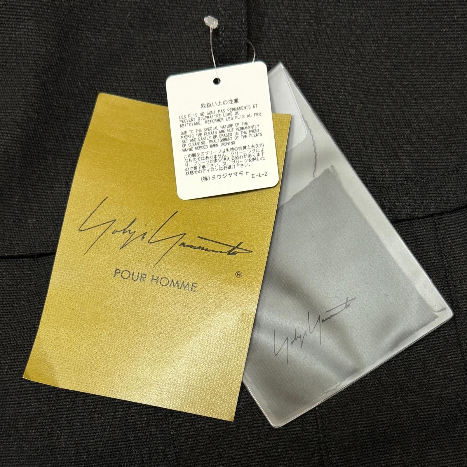 Yohji Yamamoto Yohji Yamamoto POUR HOMME 24AW PLEATS HALF PANTS Size US 44 / EU 60 - 3 Thumbnail