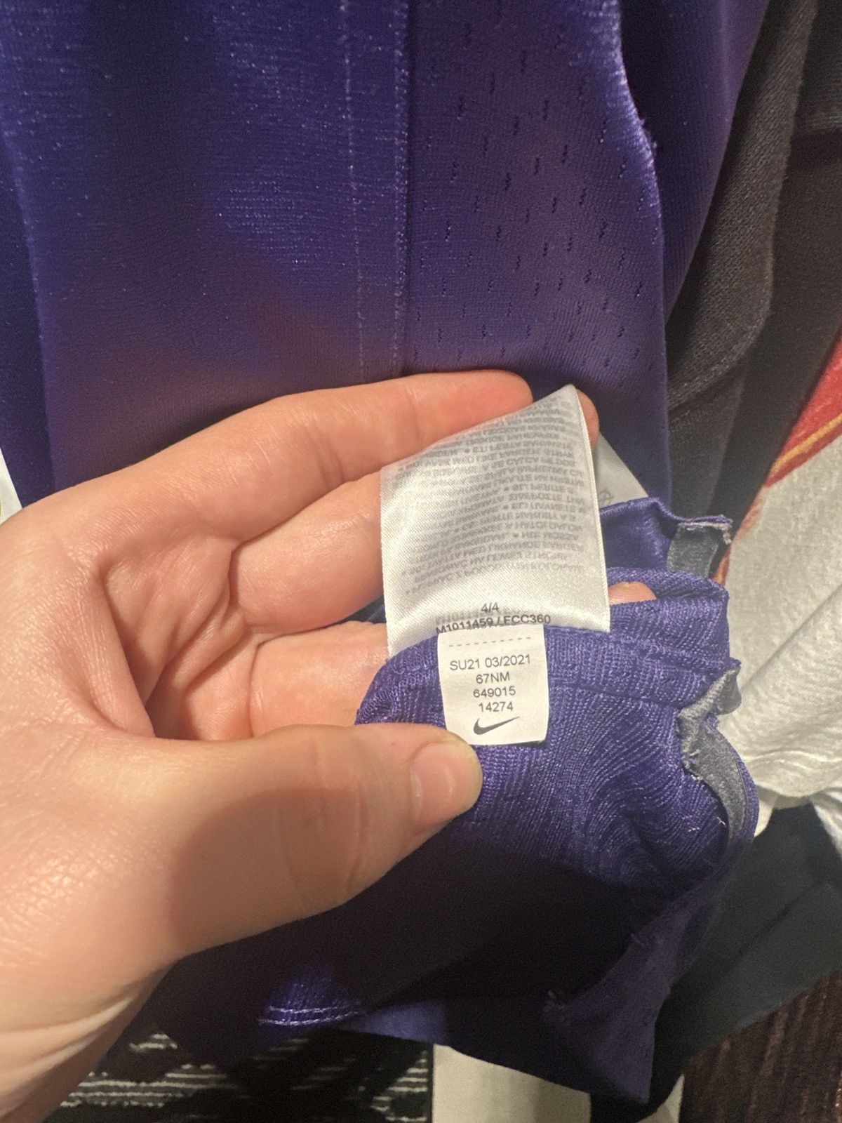 Nike Ravens OBJ jersey Size US L / EU 52-54 / 3 - 6 Thumbnail