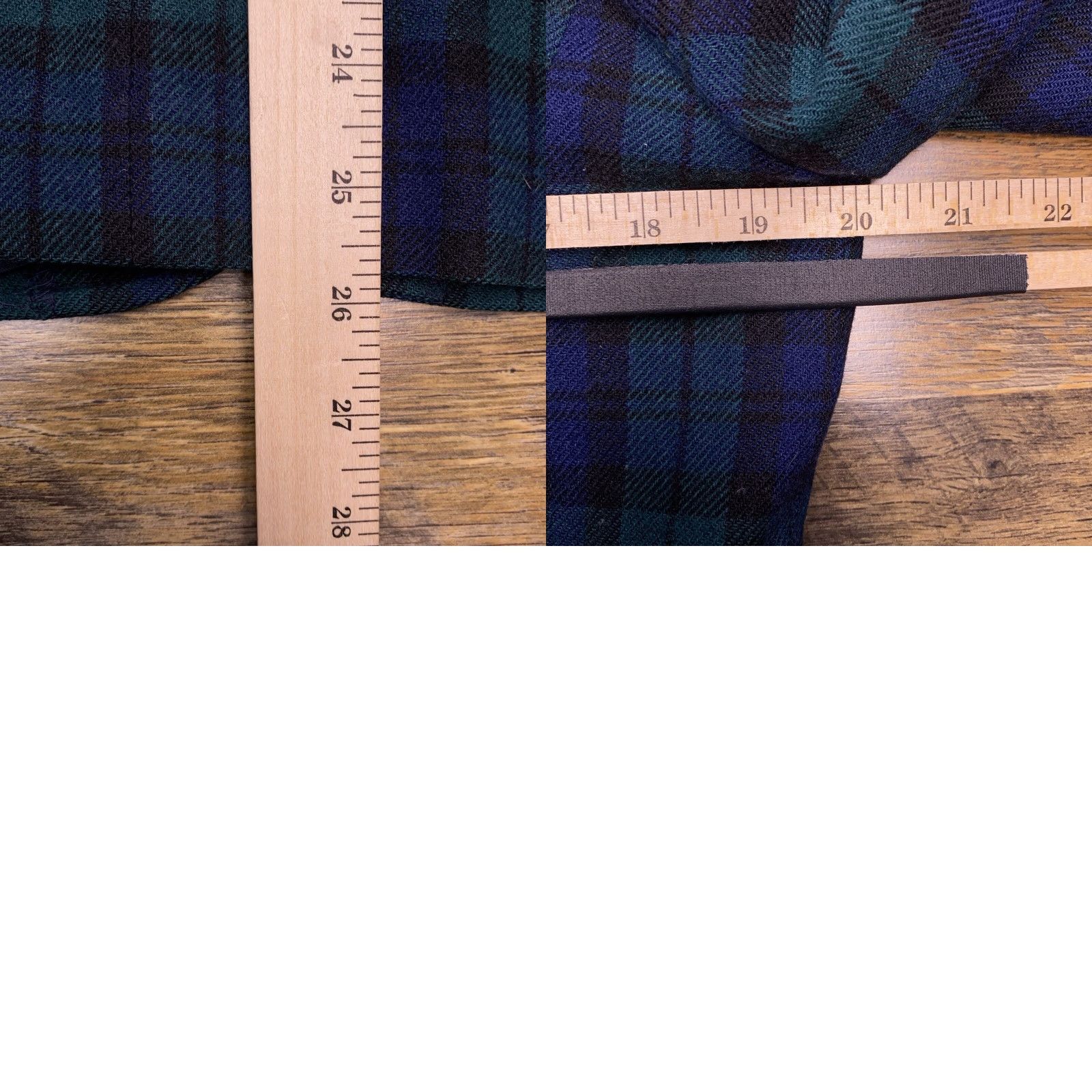 Pendleton VINTAGE Pendleton Blazer Green Tartan Plaid Wool Holiday Jacket Blazer Women's 12 Notch Lapel Regular Long Sleeve Wool Size XL / US 12-14 / IT 48-50 - 9 Thumbnail