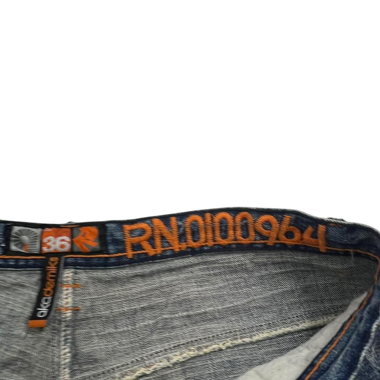 Akademiks Vintage Baggy Akademiks Denim Shorts / Jorts - Waist: 36” Size US 36 / EU 52 - 6 Thumbnail