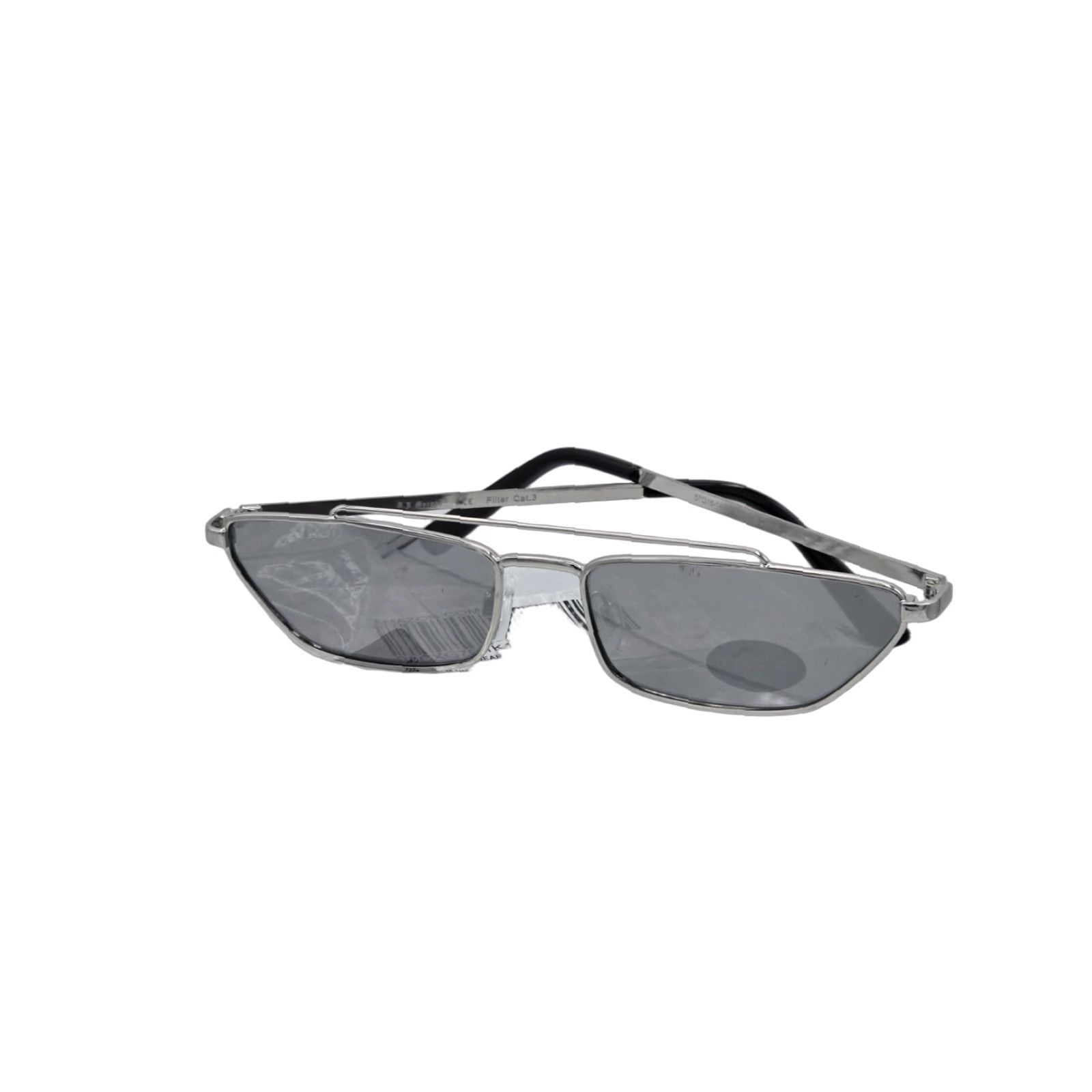 Vintage A.J. Morgan Sunglasses Mens UV400 Silver Mirror UH HUH Slim Eyewear Size ONE SIZE - 1 Thumbnail