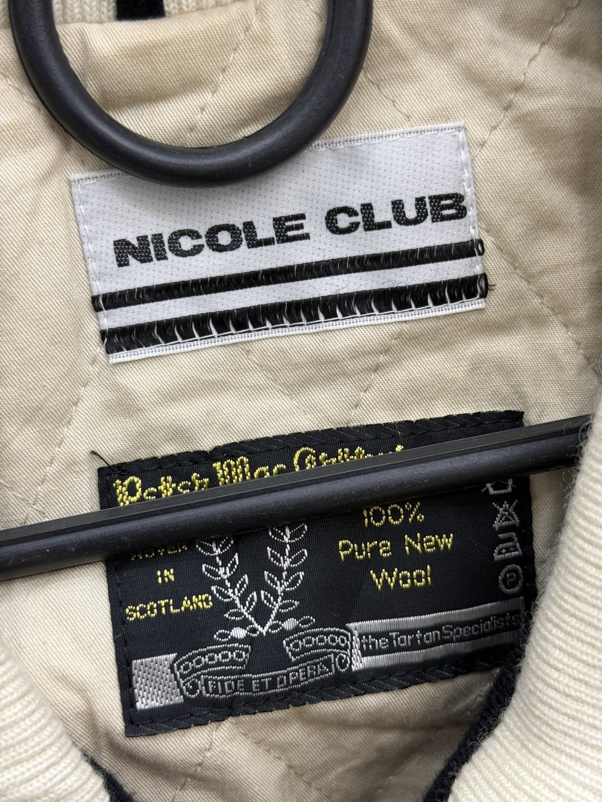 Nicole Club Nicole Club Wool Made in Japan Hystoric Varsity Jacket Size US M / EU 48-50 / 2 - 5 Thumbnail