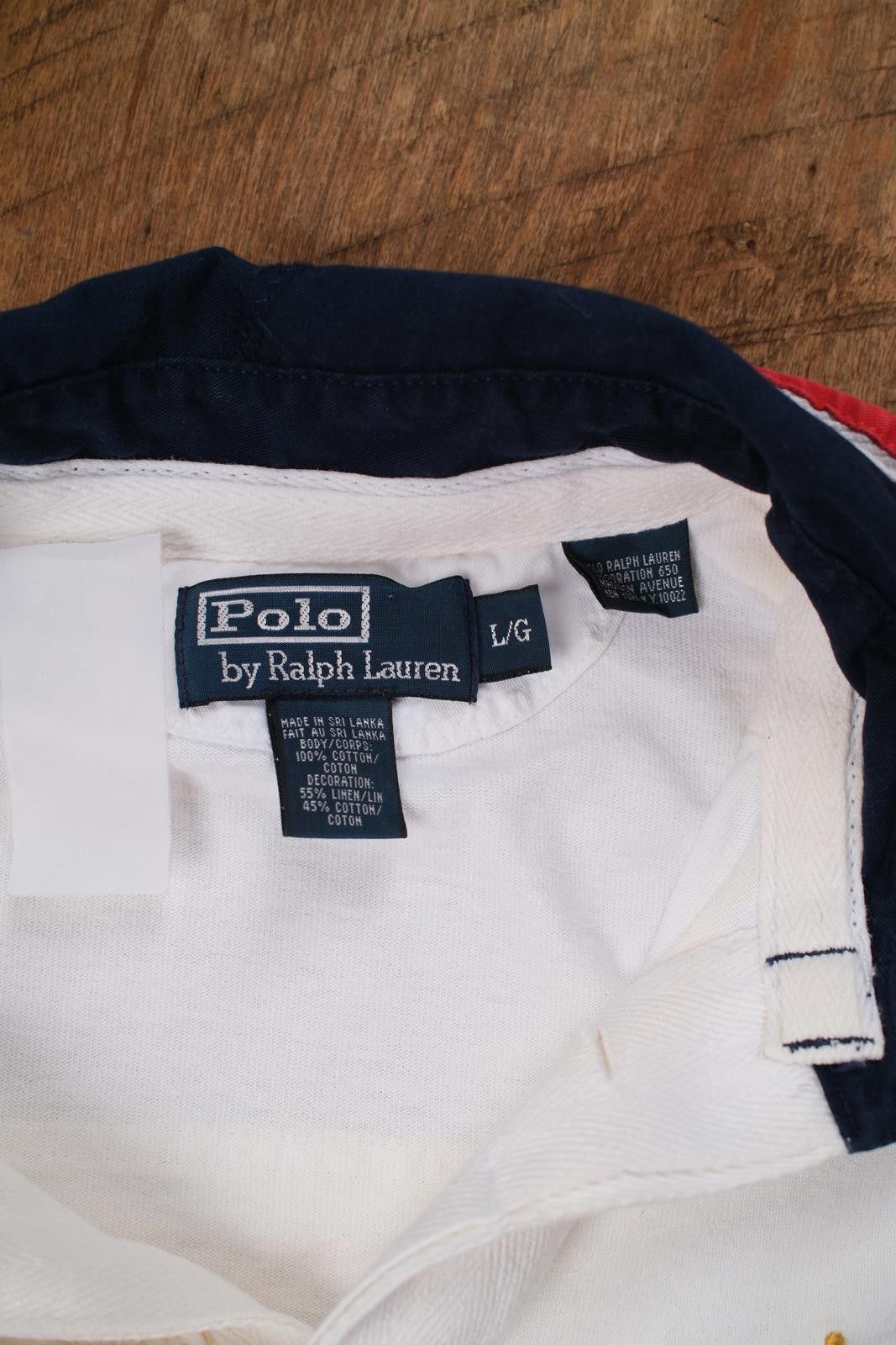 Other 90's Polo Ralph Lauren RL-YC PRL-6 / Pier Rugby Polo Size L / US 10 / IT 46 - 7 Thumbnail