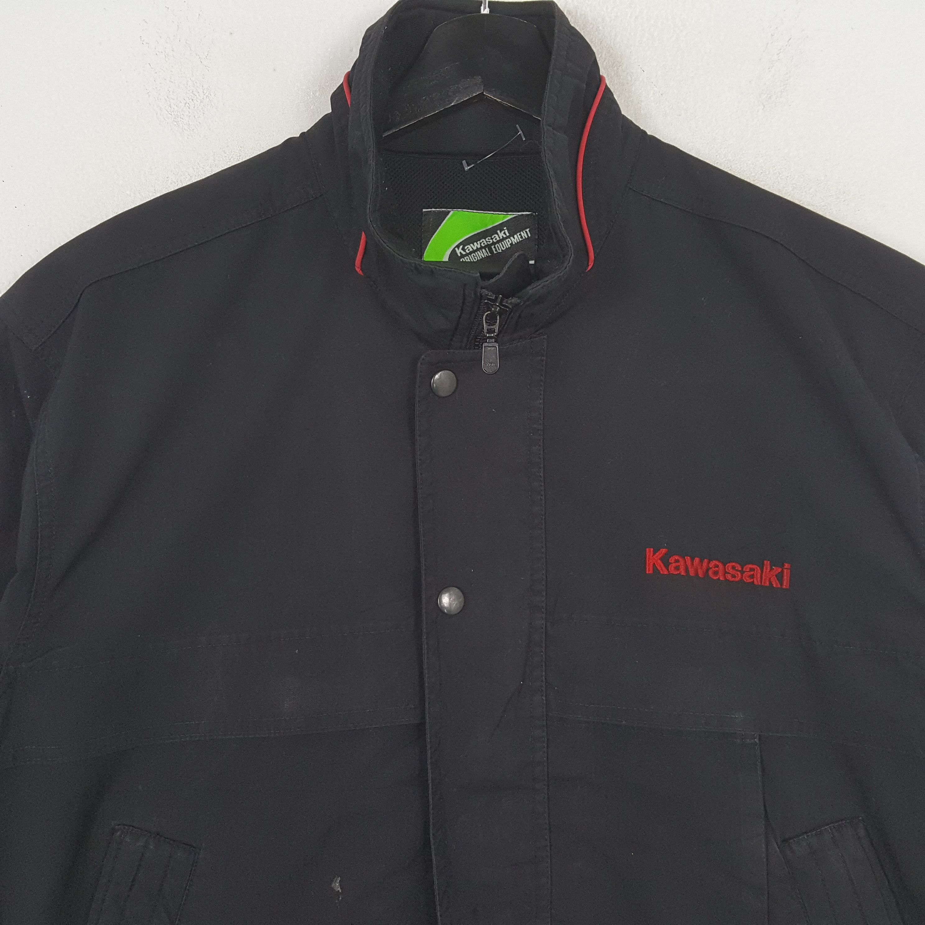 Japanese Brand × Vintage Kawasaki Japanese Motorcycle Brand Jacket c282n30 Size US L / EU 52-54 / 3 - 4 Thumbnail