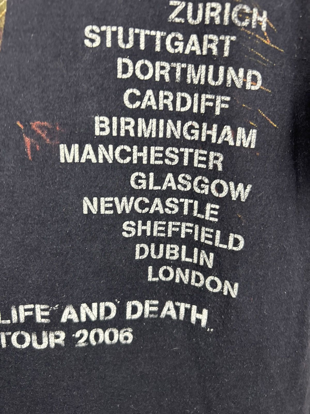 Vintage Vintage 00s Iron Maiden A Matter Of Life and Death 2006 Tee Size US XL / EU 56 / 4 - 23 Thumbnail