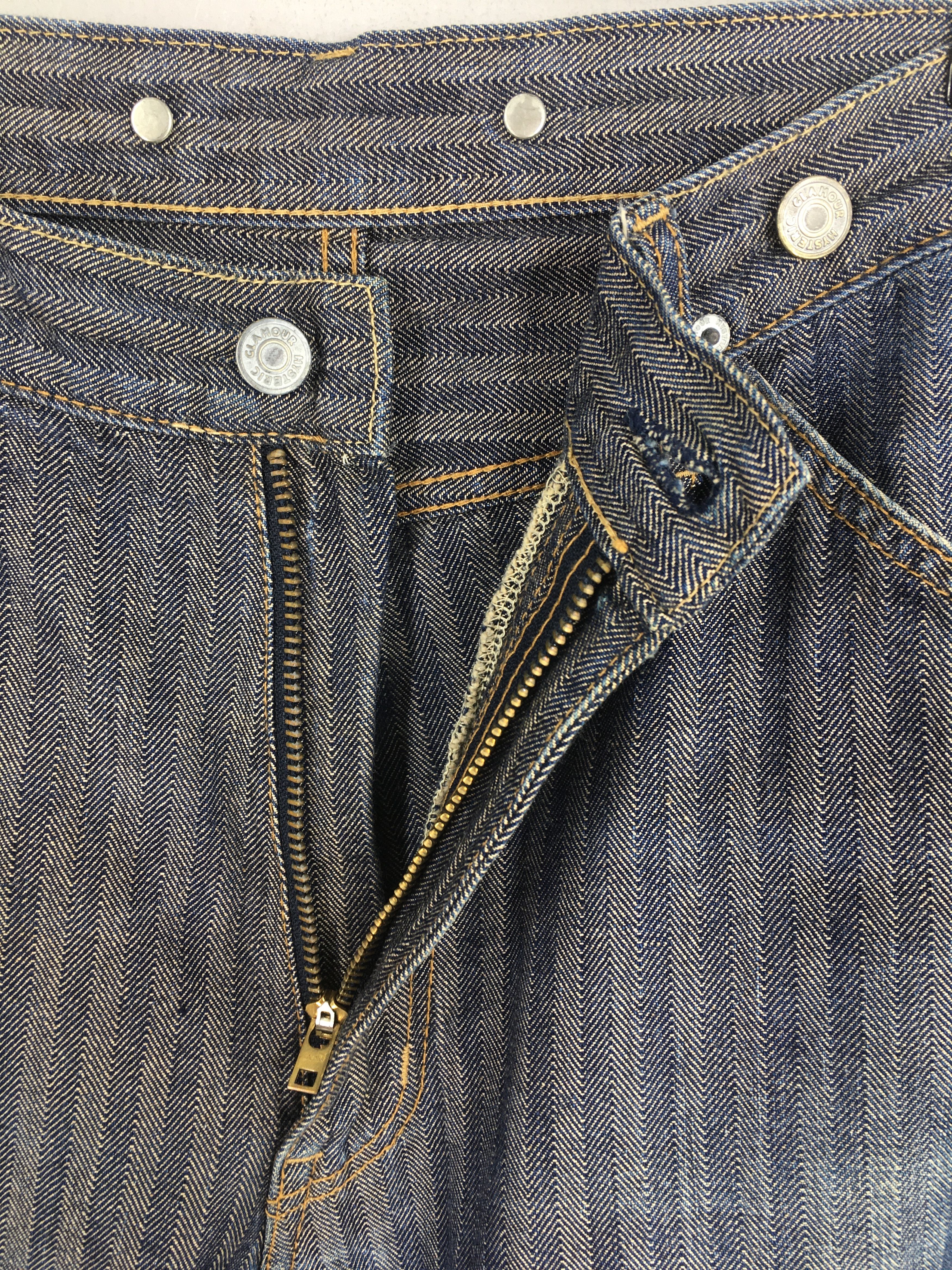 Hysteric Glamour Size 31x29 Hysteric Glamour Herringbone Carpenter S1697 Size US 31 - 6 Thumbnail