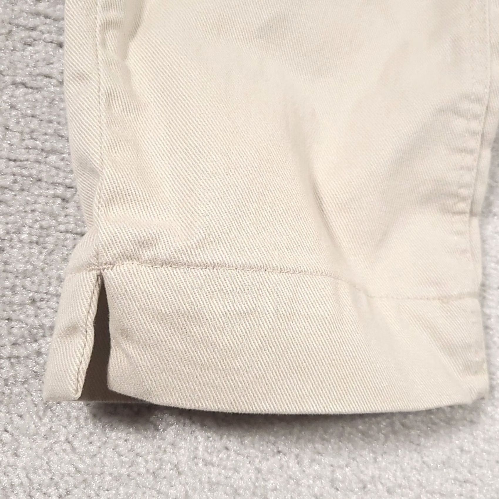 Eddie Bauer VINTAGE Eddie Bauer Capri Pants Women's 10P Petite Cropped Khaki Beige Tapered Inseam 23" Cropped Pockets Casual Mens Womens Girls Size 32" / US 10 / IT 46 - 5 Thumbnail