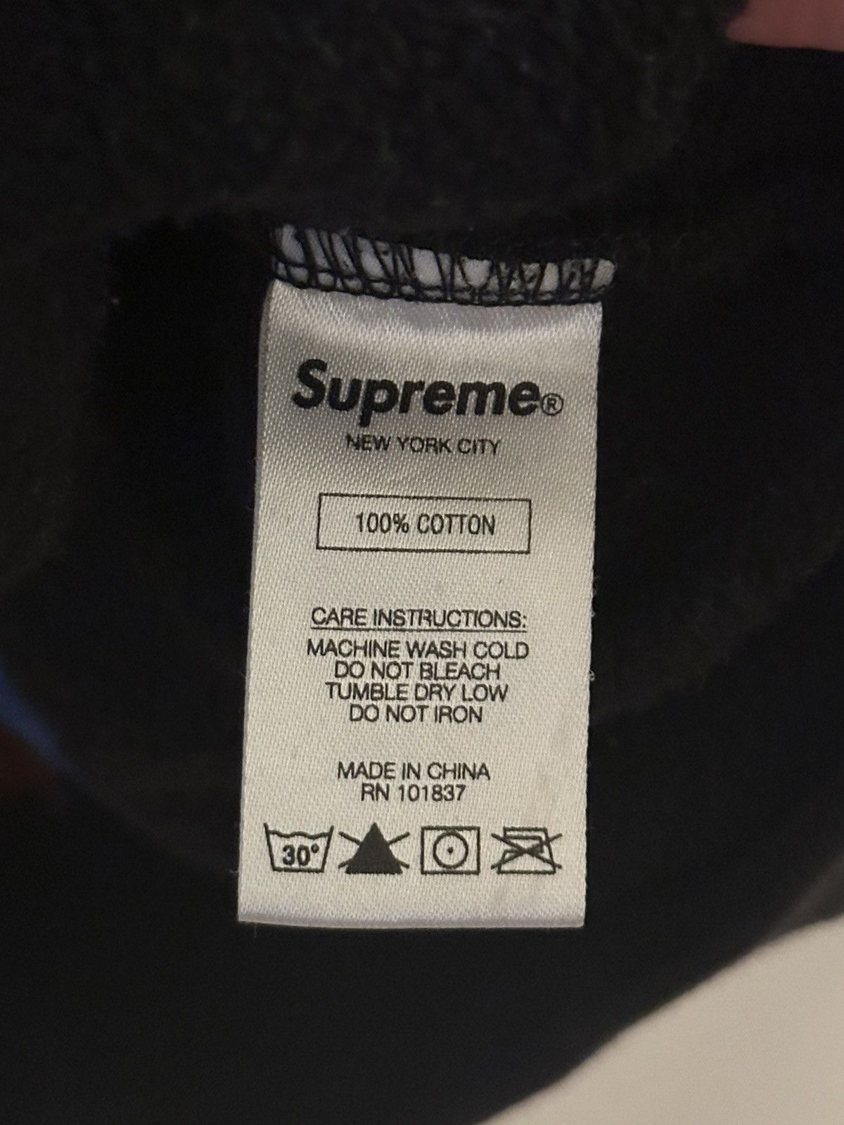 Supreme Supreme Tricolor Hooded Sweatshirt Size US L / EU 52-54 / 3 - 9 Thumbnail