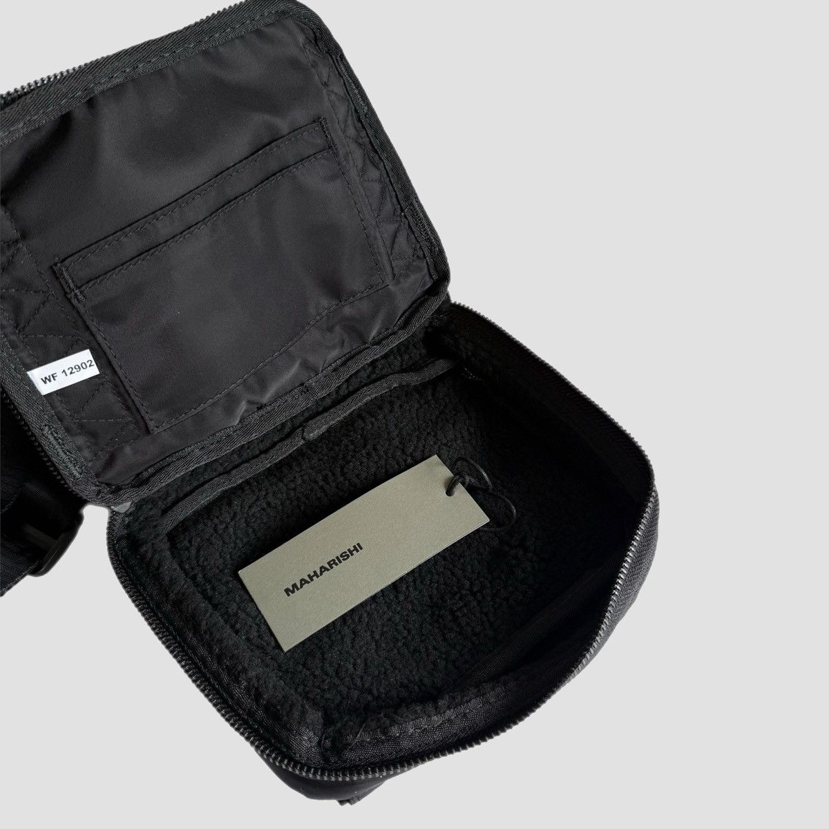 Maharishi Maharishi Mini Travel Waist Bag Black Size ONE SIZE - 10 Thumbnail