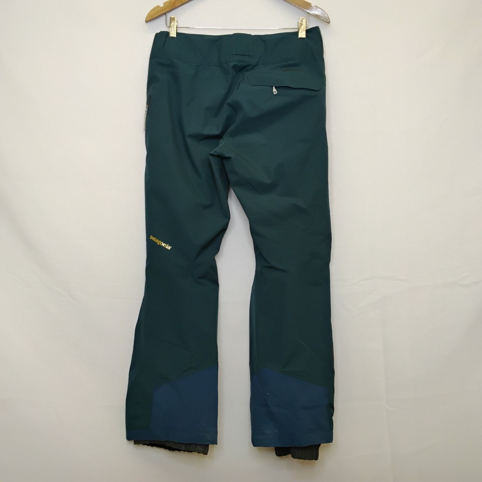 Patagonia Patagonia Goretex Snow Pants Women's M Teal Blue Recco Size 34" / US 12 / IT 48 - 3 Thumbnail