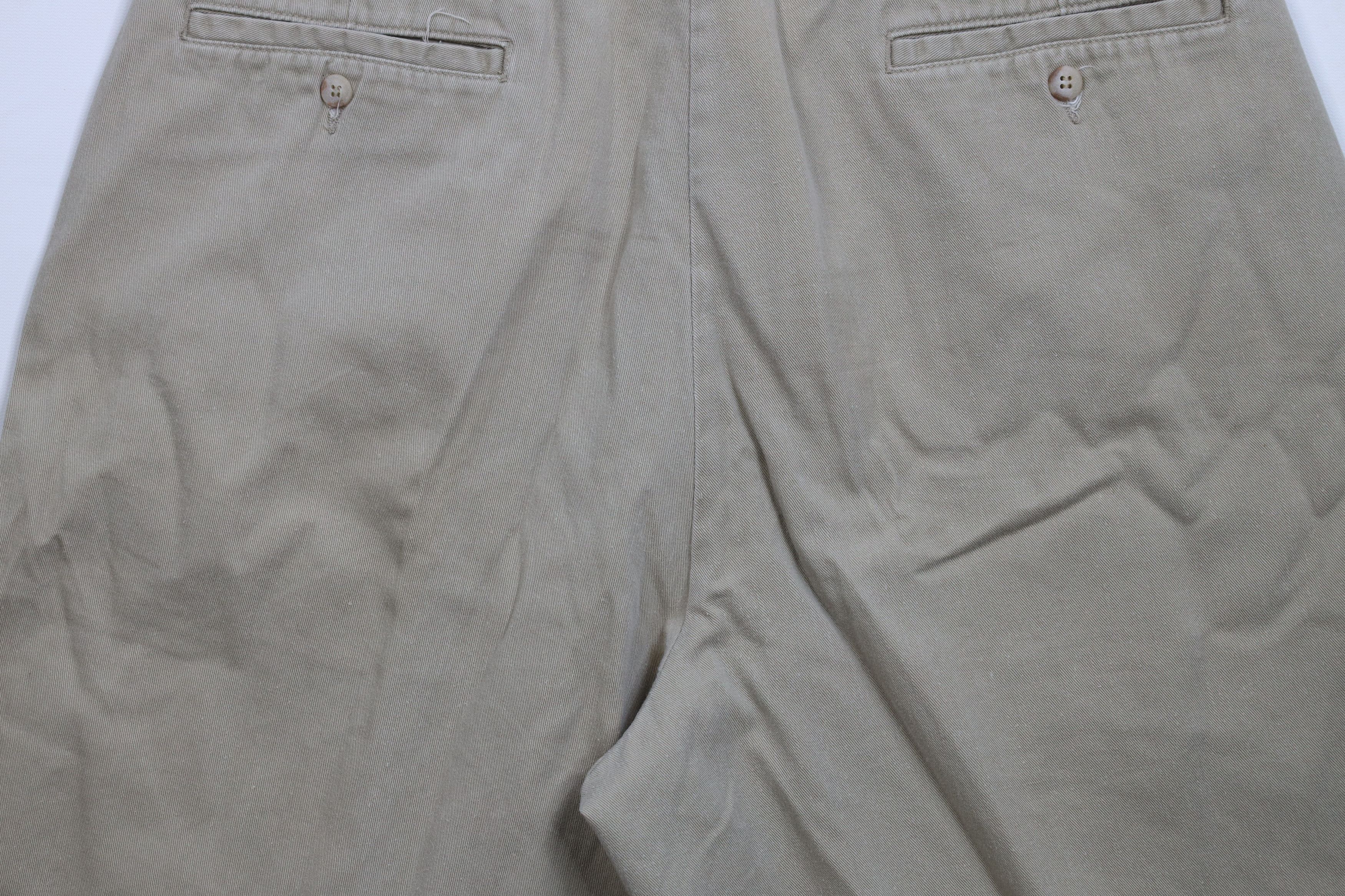 Ralph Lauren × Vintage Vintage 90s Ralph Lauren Above Knee Cotton Chino Shorts USA Size US 32 / EU 48 - 11 Thumbnail
