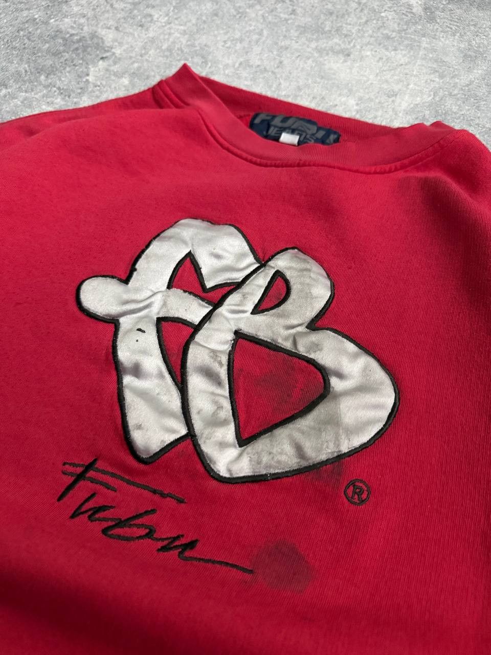 Fubu Fubu Vintage Sweatshirt Y2k Skate Distressed Style Size US XL / EU 56 / 4 - 7 Thumbnail