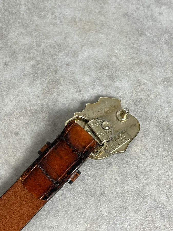 Dsquared2 2000s Dsquared2 Brown Leather I’m not Too Sweet Belt Size ONE SIZE - 7 Thumbnail