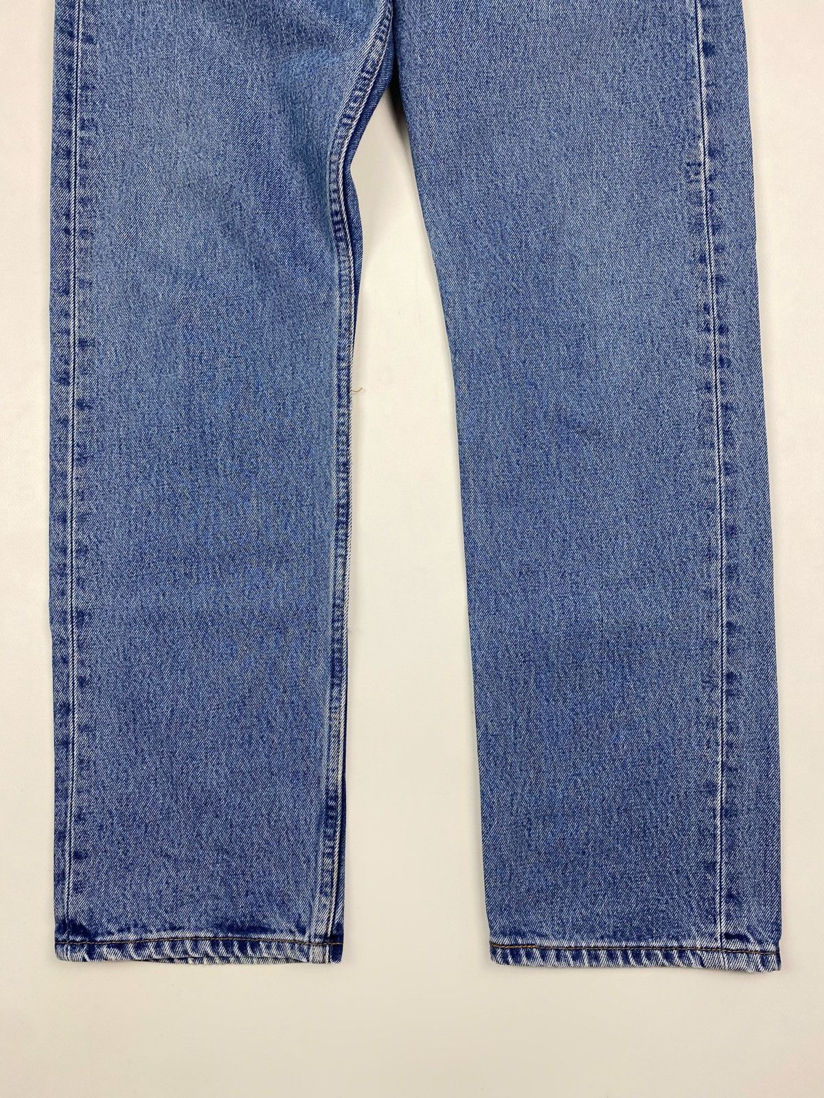Levi's 1990’s Vintage Levi’s 501 Blue Denim Pants 32X30 Size US 32 / EU 48 - 5 Thumbnail