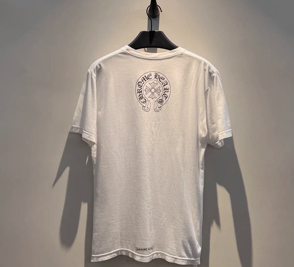 Chrome Hearts Chrome Hearts White Pocket Sanskrit Neckline Short Size US M / EU 48-50 / 2 - 2 Thumbnail