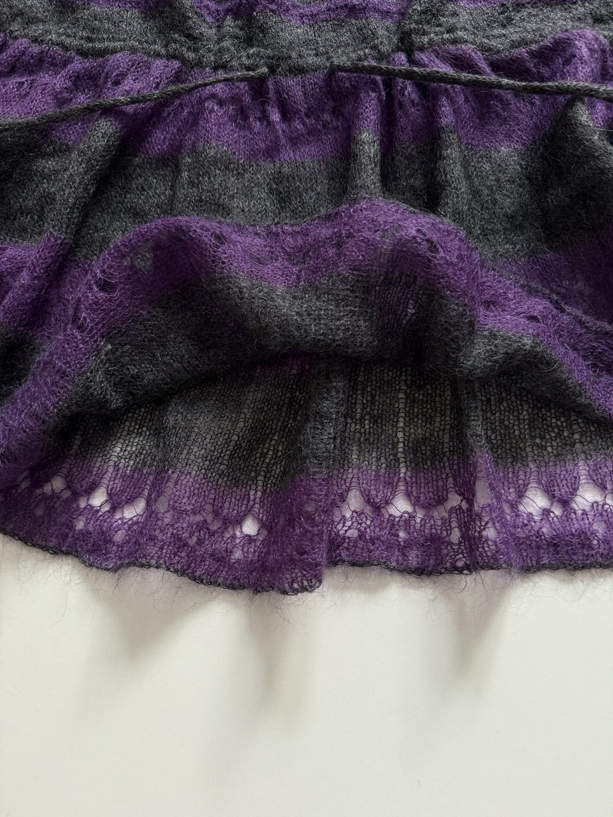 Junya Watanabe Junya Watanabe FW06’ grunge distress minidress Size M / US 6-8 / IT 42-44 - 3 Thumbnail