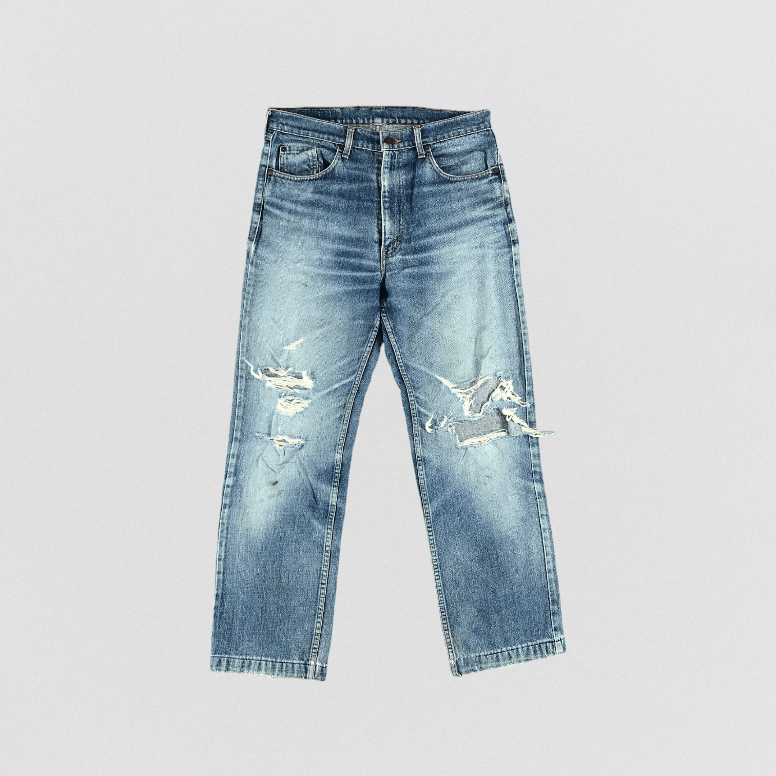 Levi's × Vintage Vintage Distress Levis 503 Jeans-JM2700 Size US 33 - 1 Thumbnail