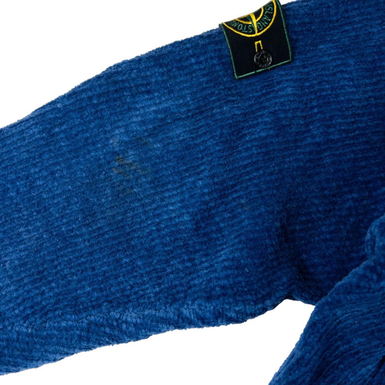 Stone Island Vintage 90s Stone Island Chenille Jumper Size XL Size US XL / EU 56 / 4 - 5 Thumbnail
