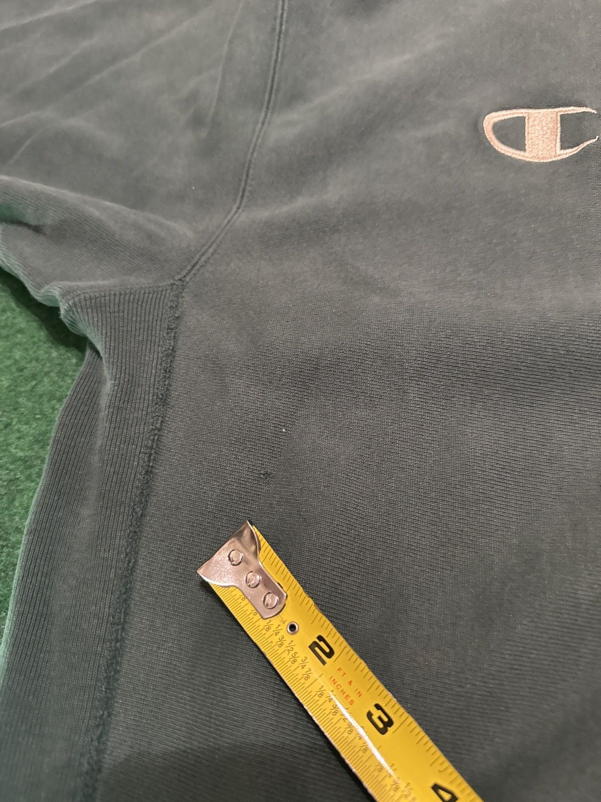 Champion Vintage 90s Champion Reverse Weave Dark Green XL Sweatshirt Size US XL / EU 56 / 4 - 8 Thumbnail
