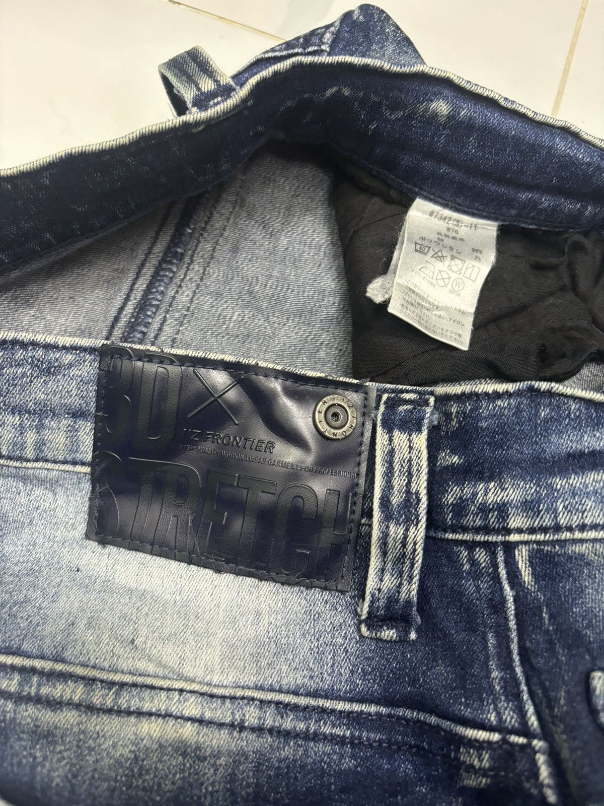 Kapital 🔥IZ FRONTIER CLAWMARK PAINTER WORK WEAR DISTRESS JEANS Size US 28 / EU 44 - 10 Thumbnail