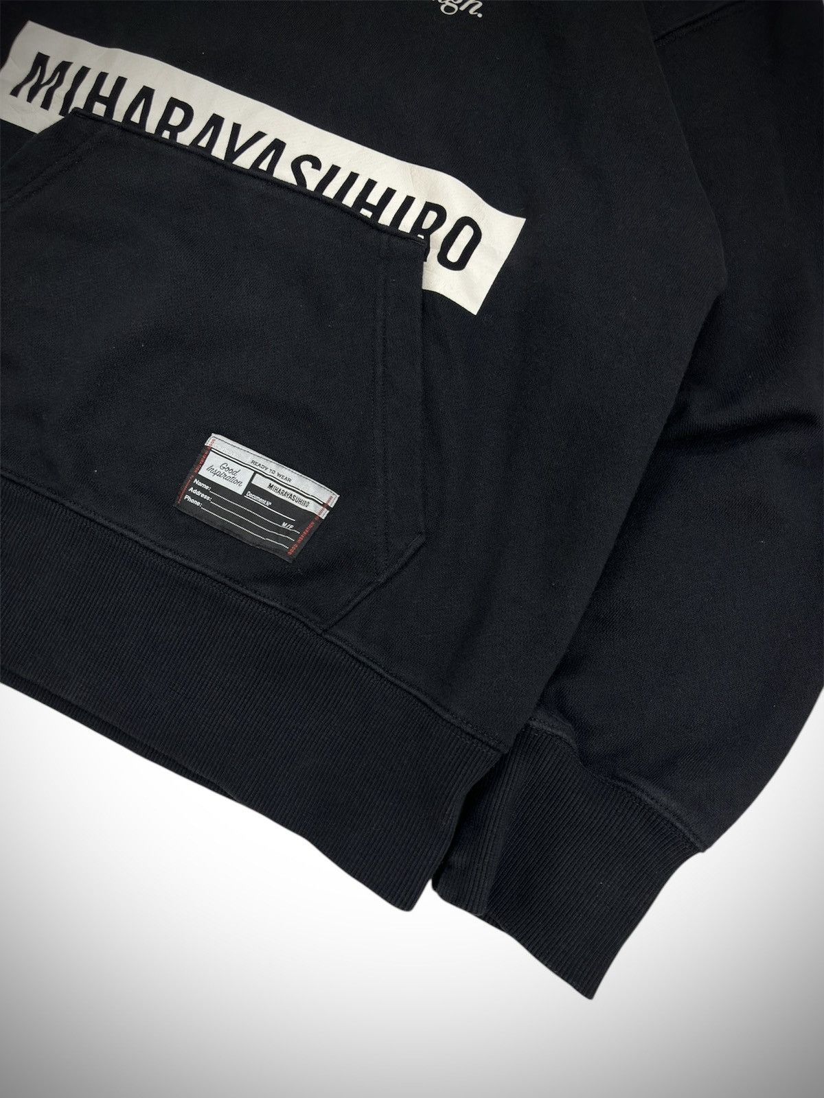 Maison MIHARA YASUHIRO Maison Mihara Yasuhiro x GU - Box Logo Hoodie Size US L / EU 52-54 / 3 - 2 Thumbnail