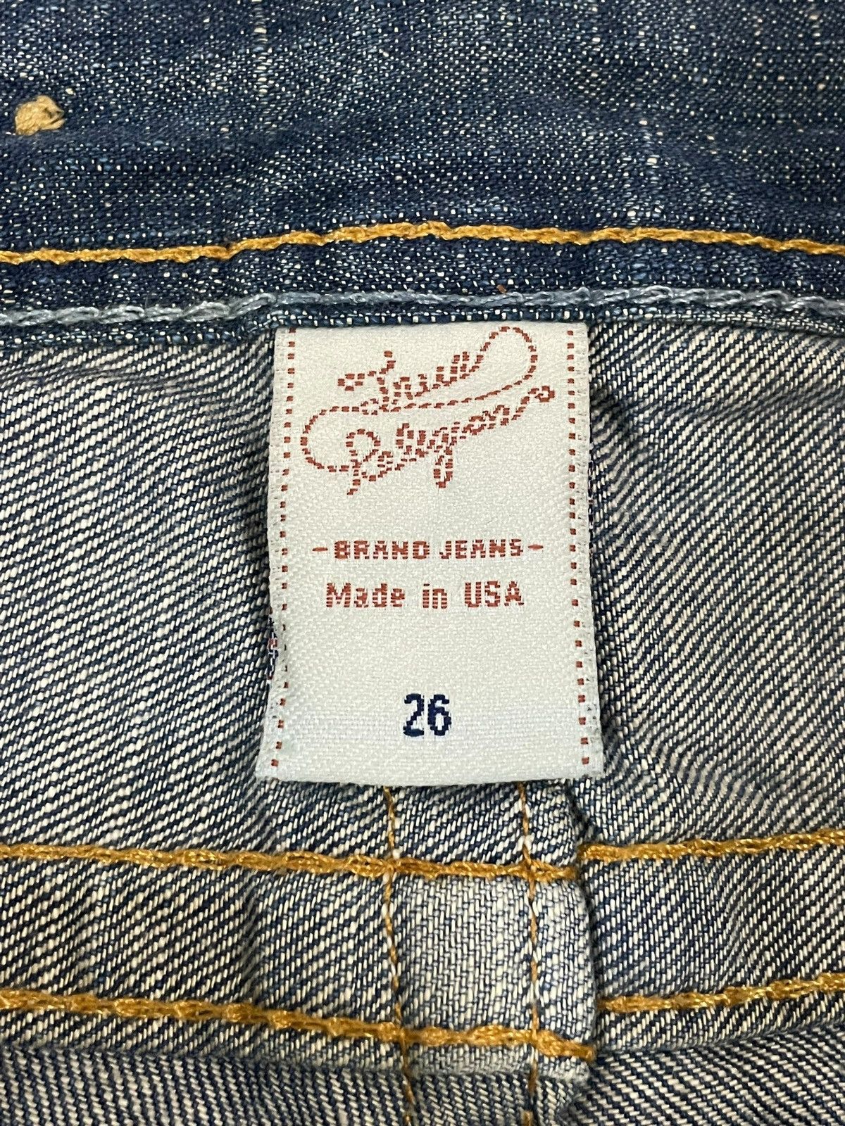 True Religion Vintage True Religion Women’s Denim Slim Straight Cut Jeans Size 31" - 16 Thumbnail
