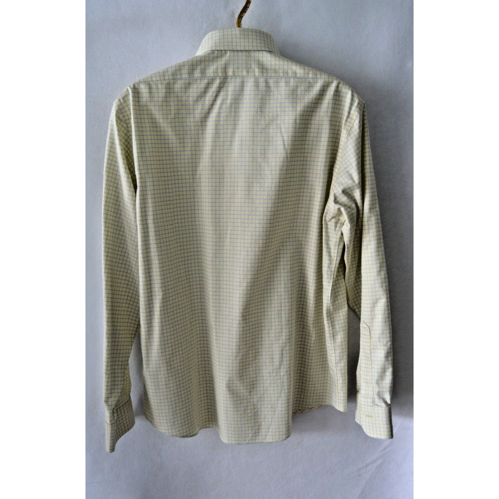 Brooks Brothers Brooks Brothers Regent Non-iron Shirt 16x35 Blue Yellow Check Shirt Dress Shirt Men Regular Long Sleeve Size US L / EU 52-54 / 3 - 2 Thumbnail