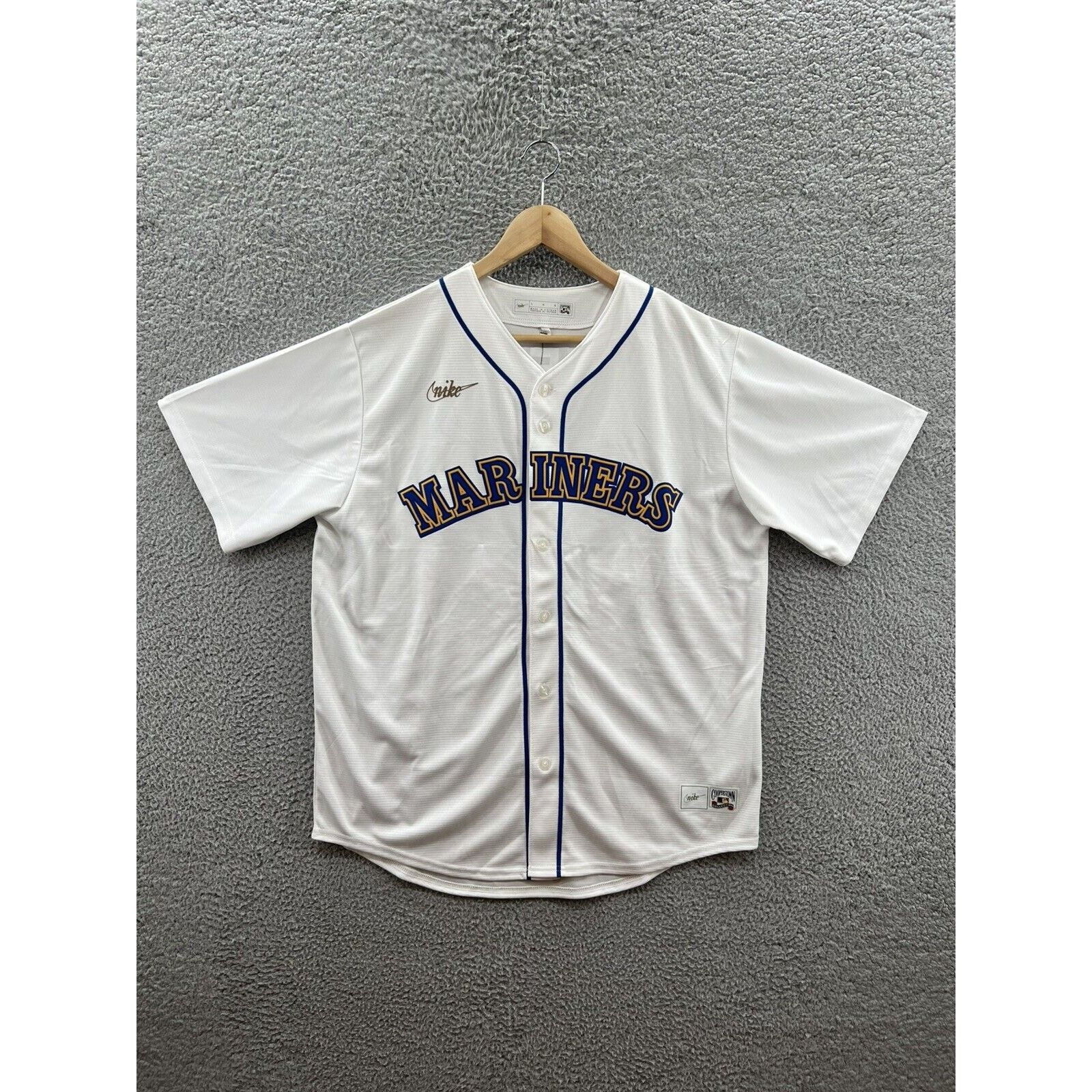 Nike Nike Mariners Ken Griffey Jr. Cooperstown Baseball Jersey Size US L / EU 52-54 / 3 - 1 Thumbnail