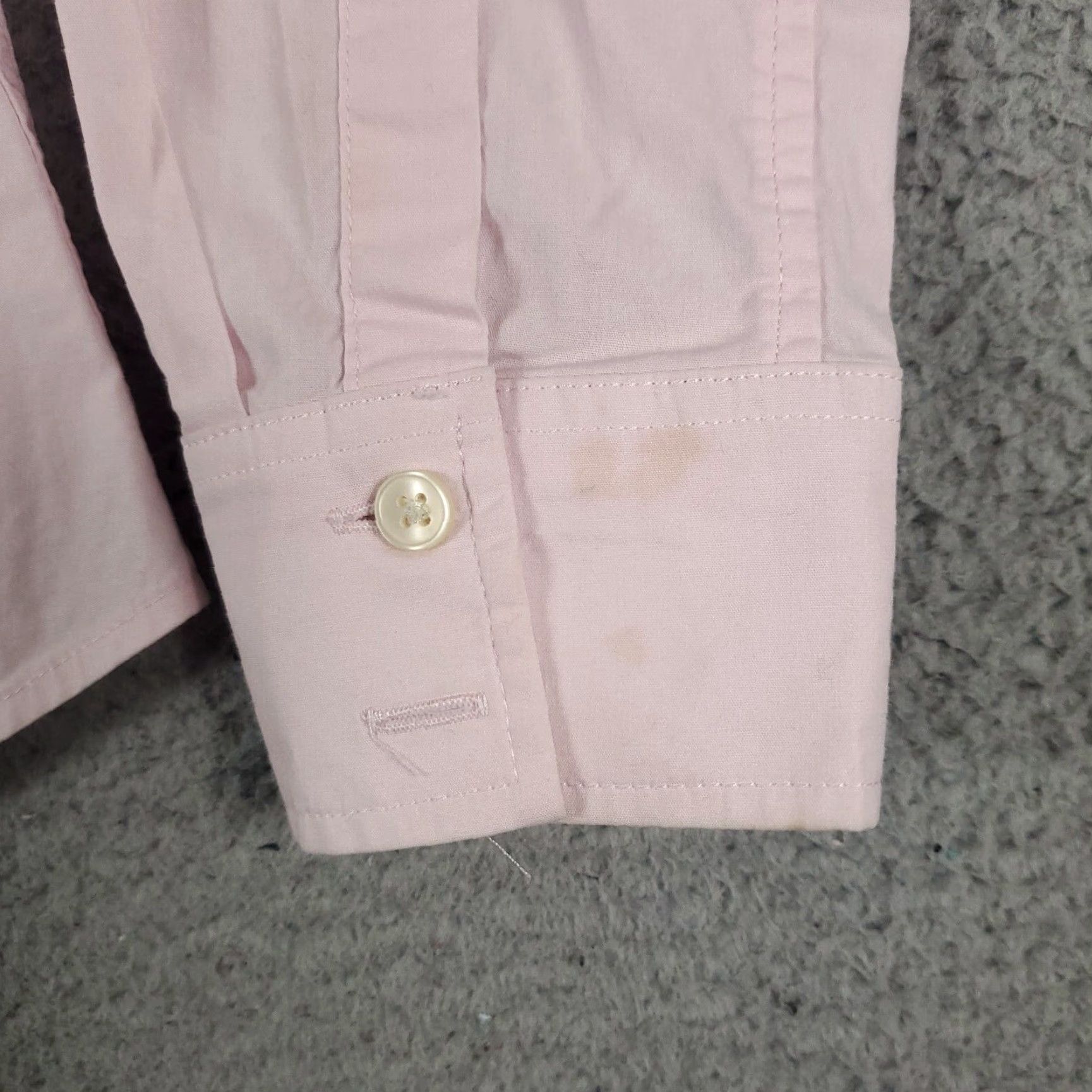 Banana Republic Banana Republic Button-Up Shirt Womens Size 10 Pink Long Sleeve Casual Regular Fit Size L / US 10 / IT 46 - 5 Thumbnail