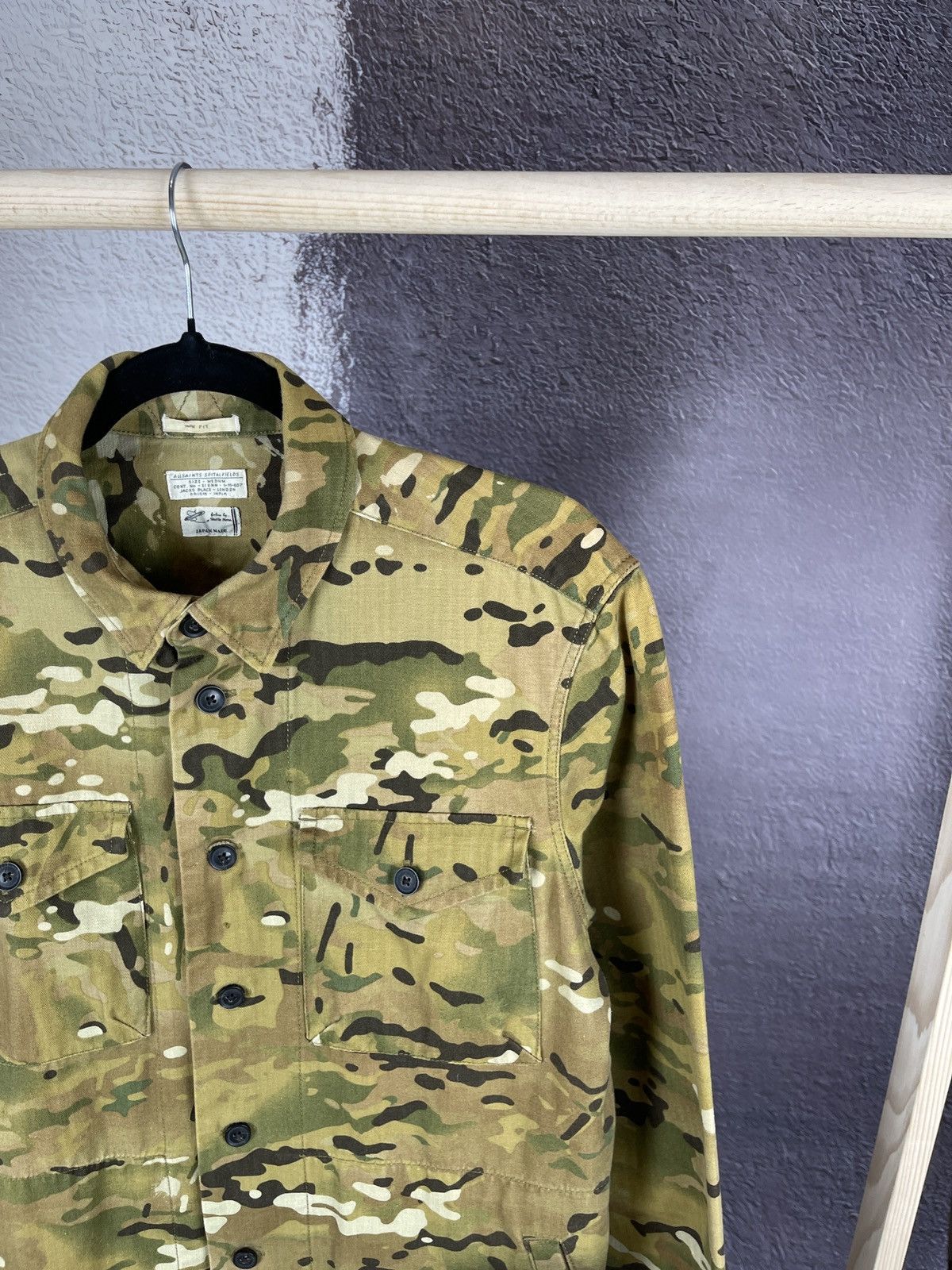Allsaints Allsaints Ernesto LS shirt military utility overshirt Size US M / EU 48-50 / 2 - 4 Thumbnail