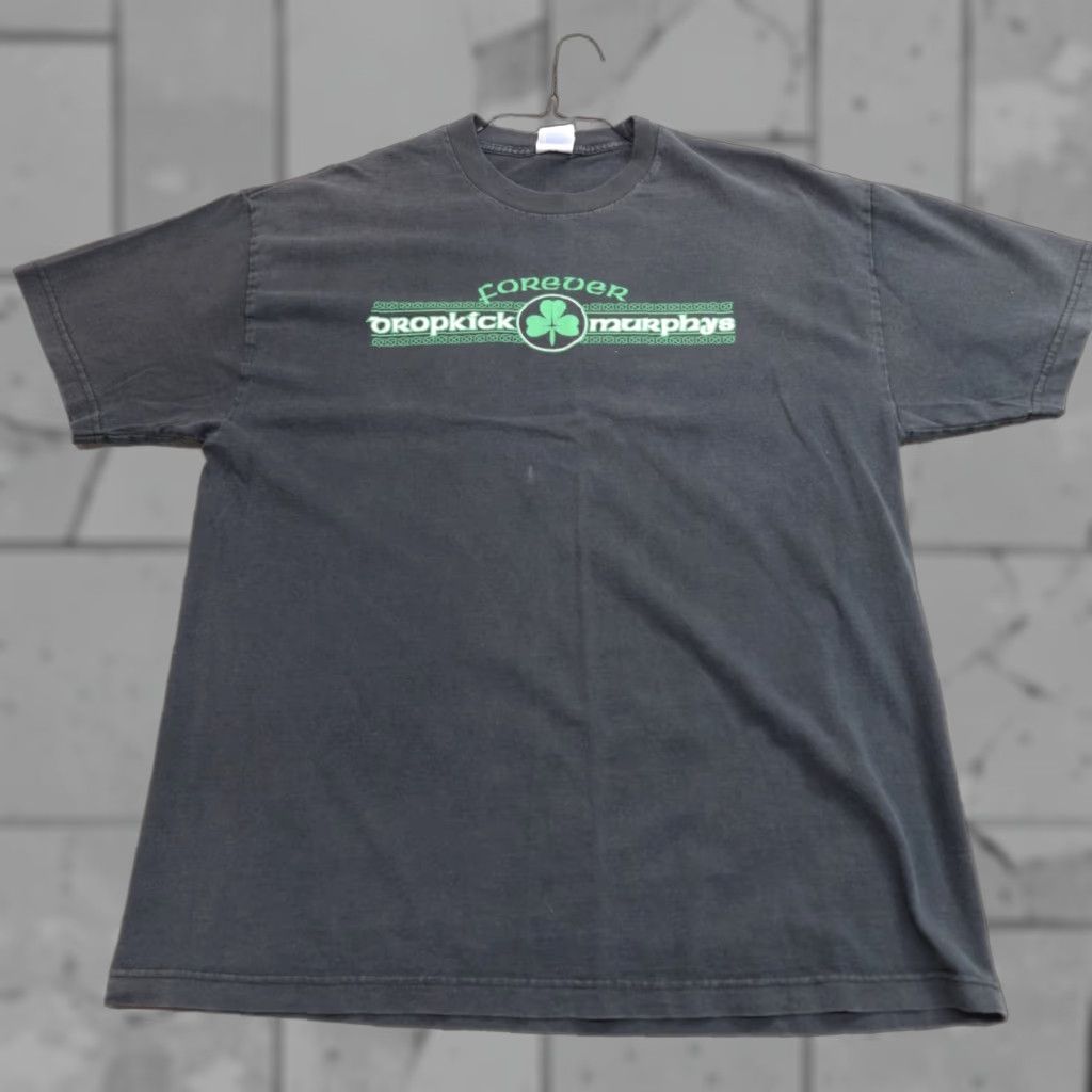 Doublet Vintage Dropkick Murphys Shirt XL Black Double Sided Forever USA Made 2001 Size US XL / EU 56 / 4 - 1 Thumbnail