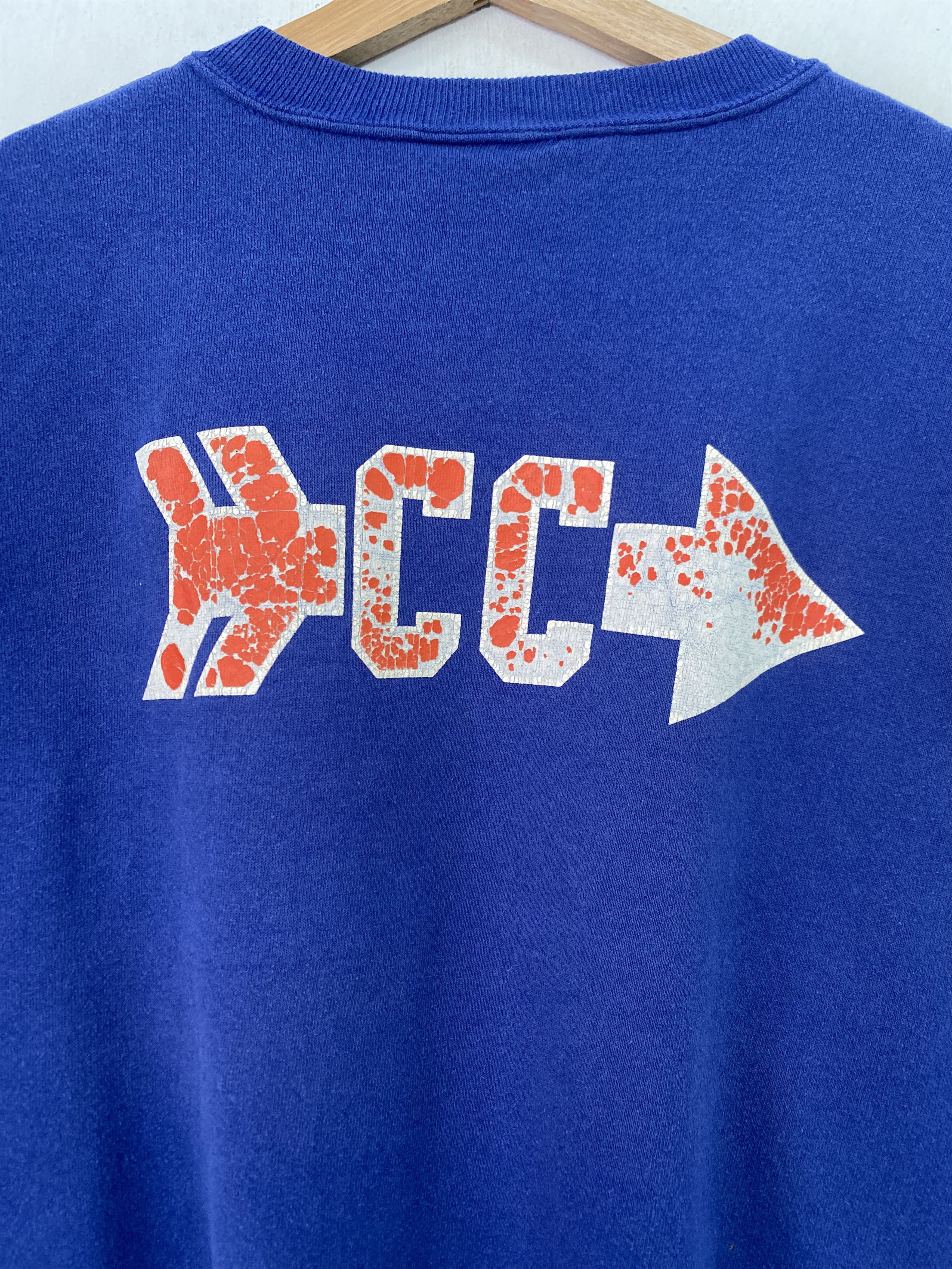 NBA × Vintage Vintage 90s Blue MillVille Cross Country Sweatshirt L Size Size US L / EU 52-54 / 3 - 8 Thumbnail