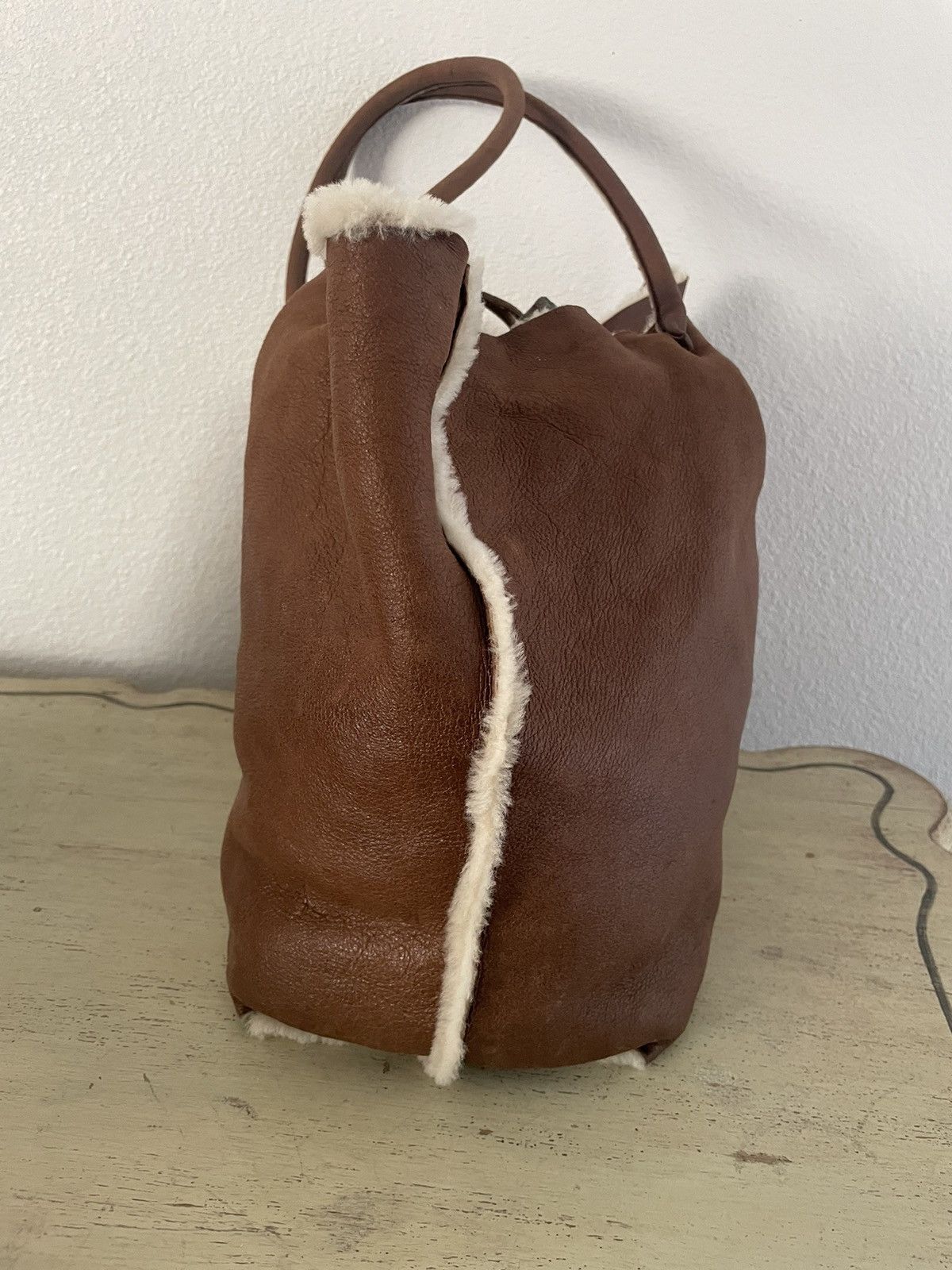 Miu Miu Shearling Tote Size ONE SIZE - 2 Thumbnail