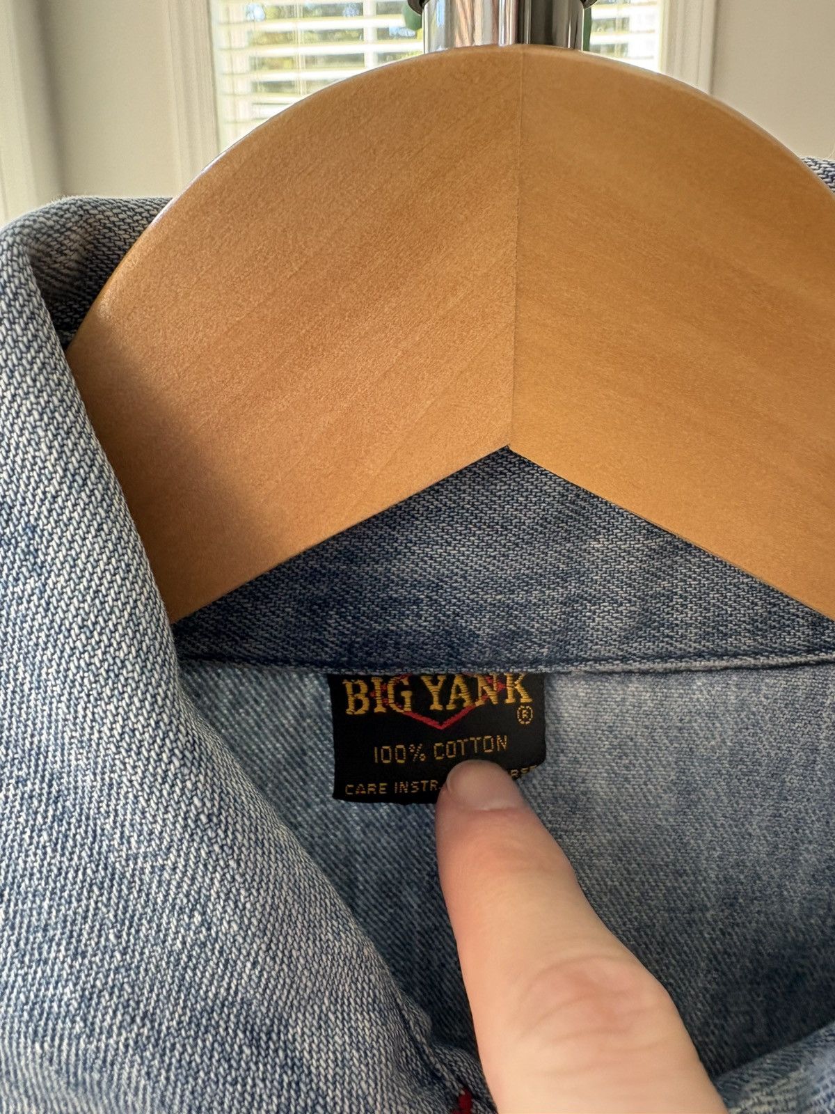 Other Vintage 1970s Yankshire “Big Yank” Denim Overshirt Size US M / EU 48-50 / 2 - 3 Thumbnail