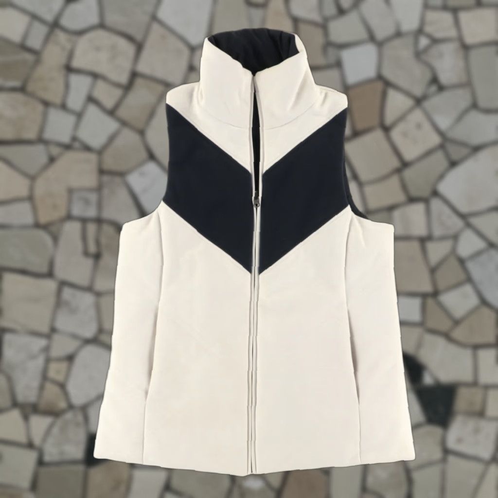 Vintage VINTAGE Tuckernuck Reversible Vest Jacket Navy/Ivory Women's XS Size XS / US 0-2 / IT 36-38 - 1 Thumbnail