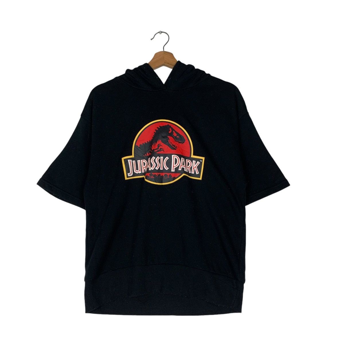 Universal Studios JURASSIC WORLD Jurassic Park Short Sleeve Hoodies #1332-C60 Size US M / EU 48-50 / 2 - 7 Thumbnail