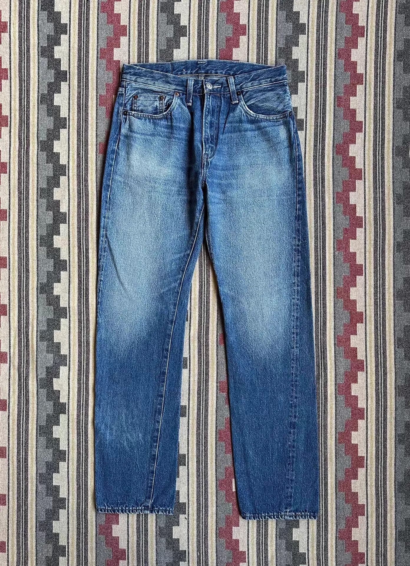 Levi's Levi's LVC 1954 501ZXX Heavy Wash Selvedge Jeans Japan Size US 30 / EU 46 - 1 Thumbnail