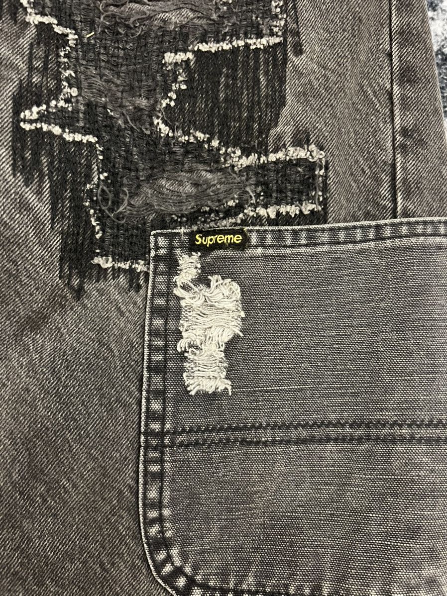 Blackmeans × Supreme Supreme x Blackmeans AW23 mended jeans Size US 30 / EU 46 - 5 Thumbnail