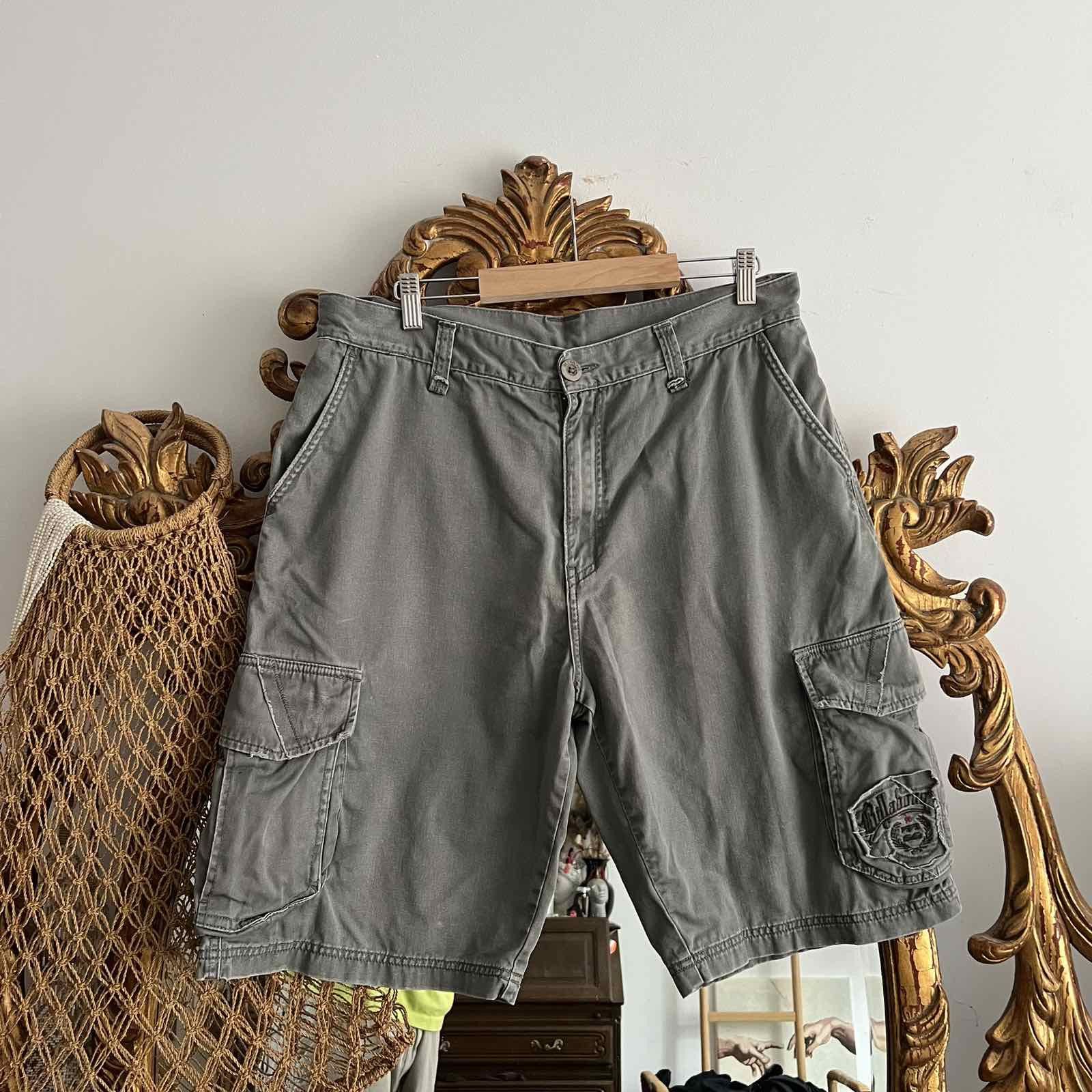 Billabong Vintage Cargo Shorts Sz 36
