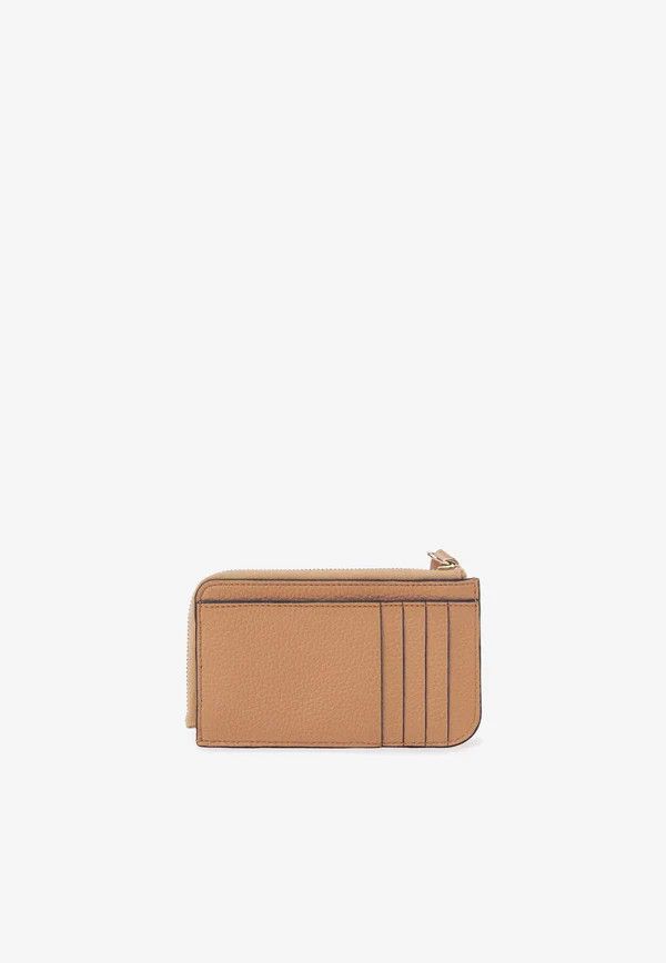 Chloe o1loc1c10226 Size: OS / Alphabet Card Holder in Light Tan Size ONE SIZE - 3 Thumbnail
