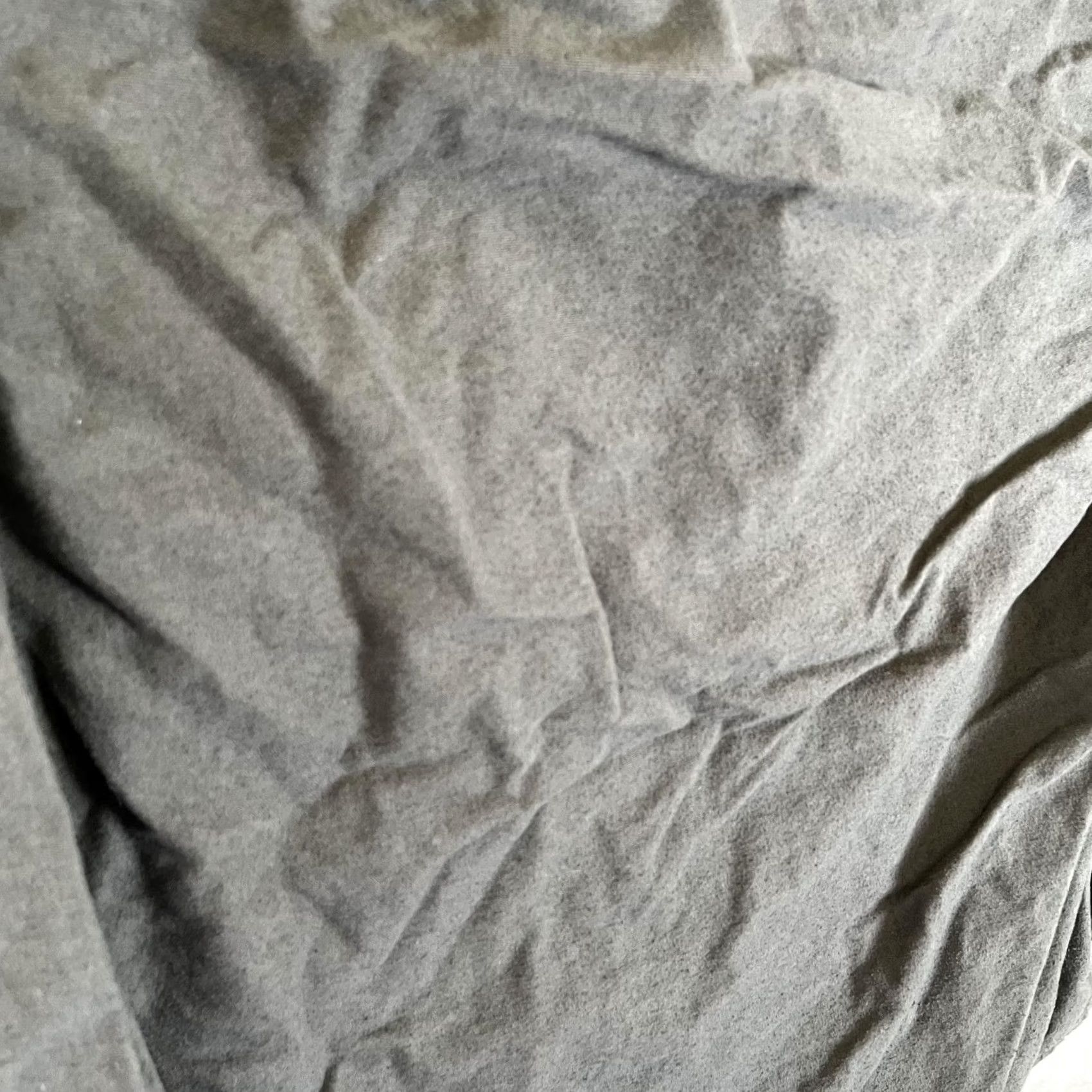 Vintage Cabela'S Shirt Mens MT Gray Solid Chamois Flannel Long Sleeve Button Front Tall Size US M / EU 48-50 / 2 - 6 Thumbnail