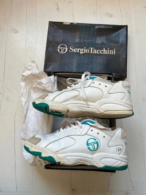 Sergio Tacchini Sergio Tacchini S966 Vintage 80s 90s Tennis Deadstock US 8.5 Size US 8.5 / IT 38.5 - 5 Thumbnail