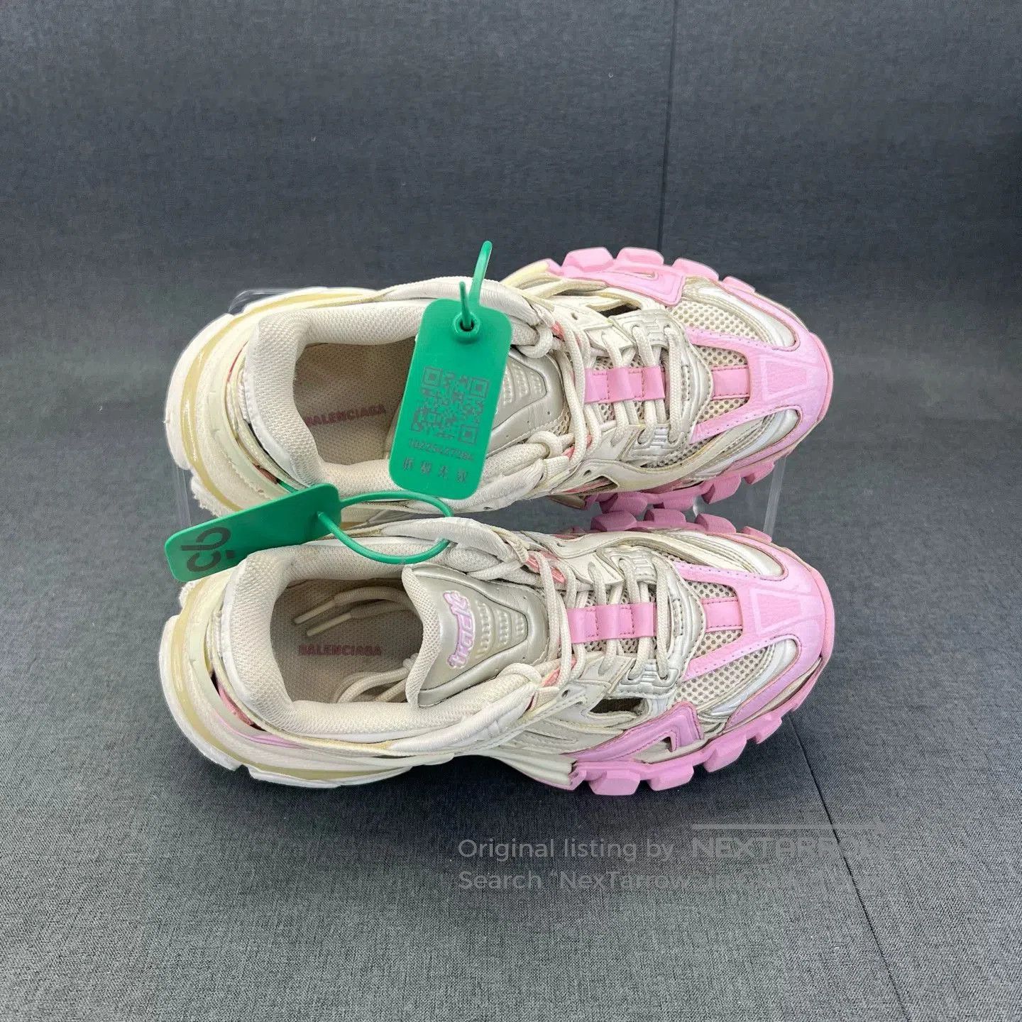 Balenciaga Balenciaga Track 2 White Pink Size 37. Size US 6 / IT 36 - 5 Thumbnail