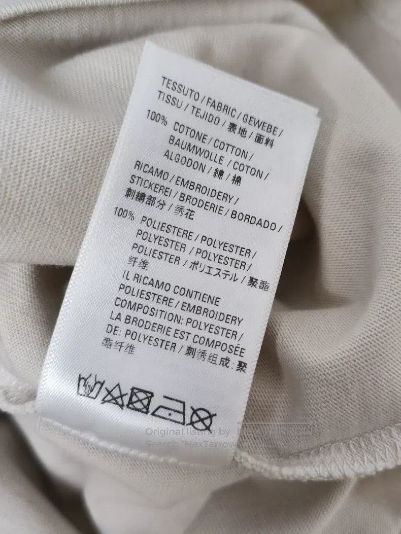 Balenciaga Balenciaga Crown and Wheat Embroidered Logo Short Sleeve T Size US M / EU 48-50 / 2 - 6 Thumbnail