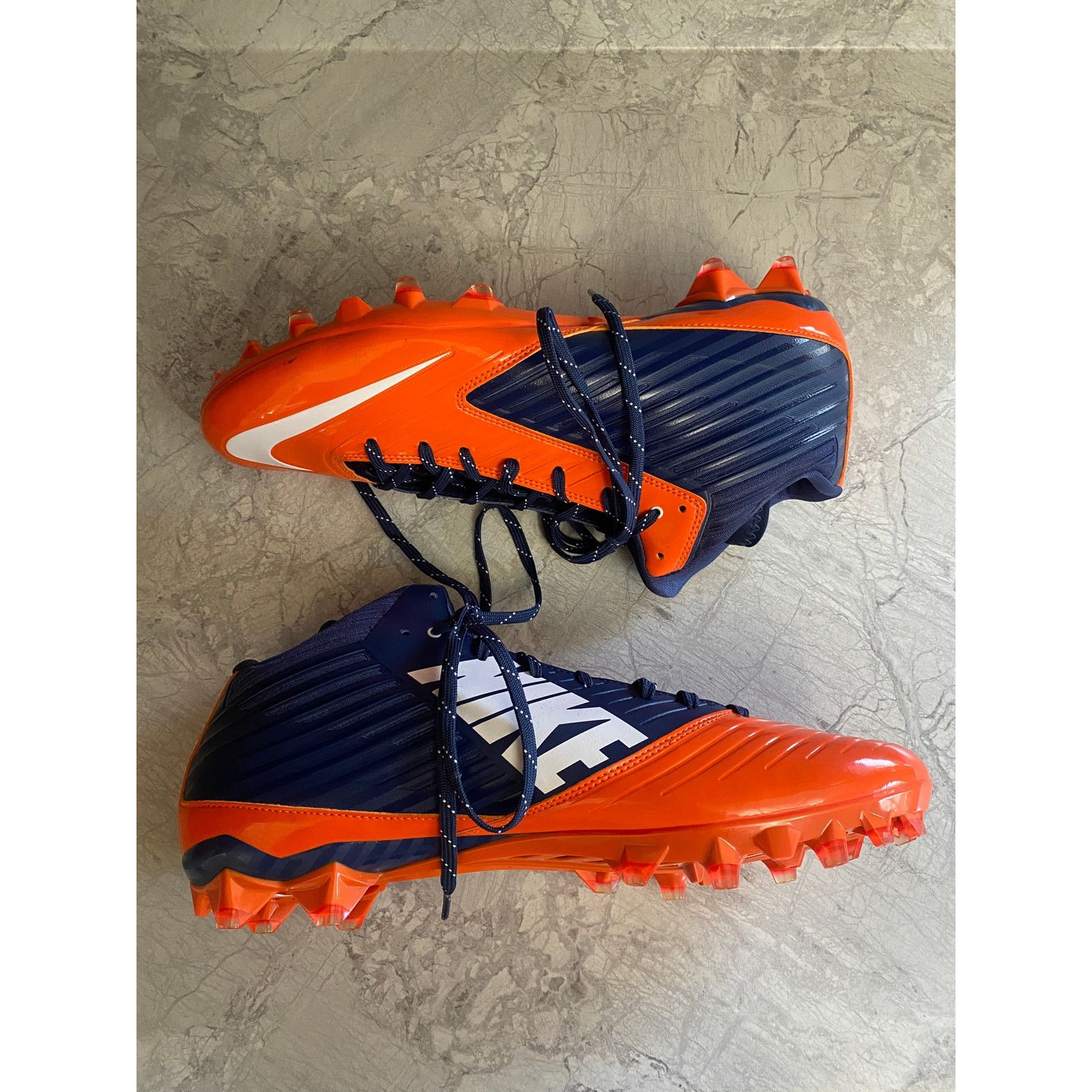 Nike Nike Vapor Speed Orange and Blue Football Cleats Size 14 Size US 14 / EU 47 - 5 Thumbnail