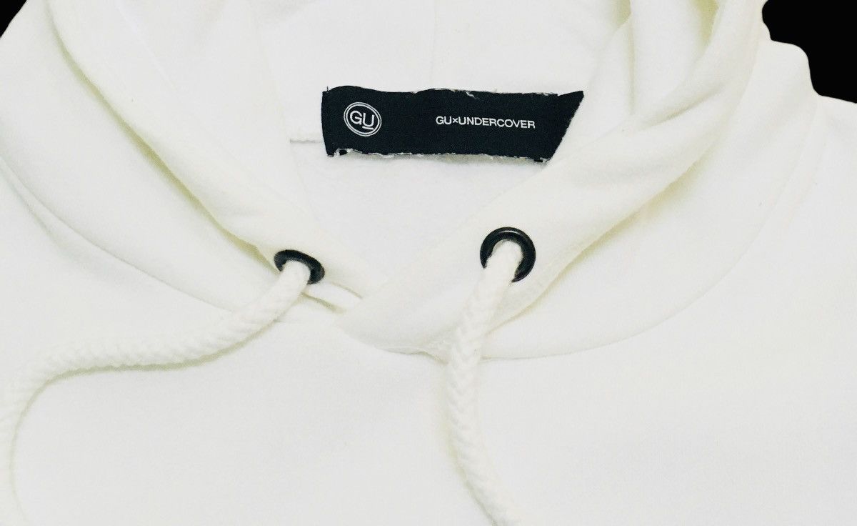 Undercover Rare Design Brand GU X Undercover Baggy Rapper Hoodie 2000s Size US L / EU 52-54 / 3 - 7 Thumbnail