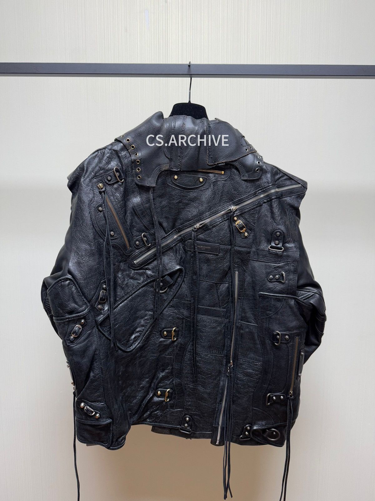 Balenciaga Balenciaga SS21 leather jacket Size US S / EU 44-46 / 1 - 2 Thumbnail