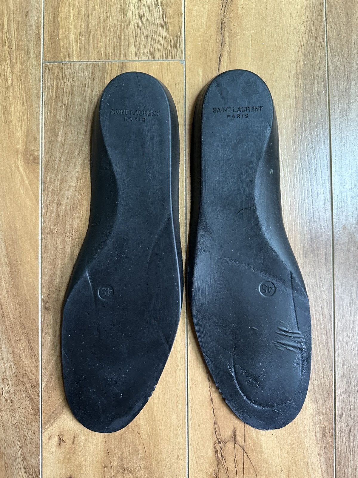 Saint Laurent Paris Saint Laurent Court Classic SL/10H - Black Suede Size US 12 / EU 45 - 9 Thumbnail