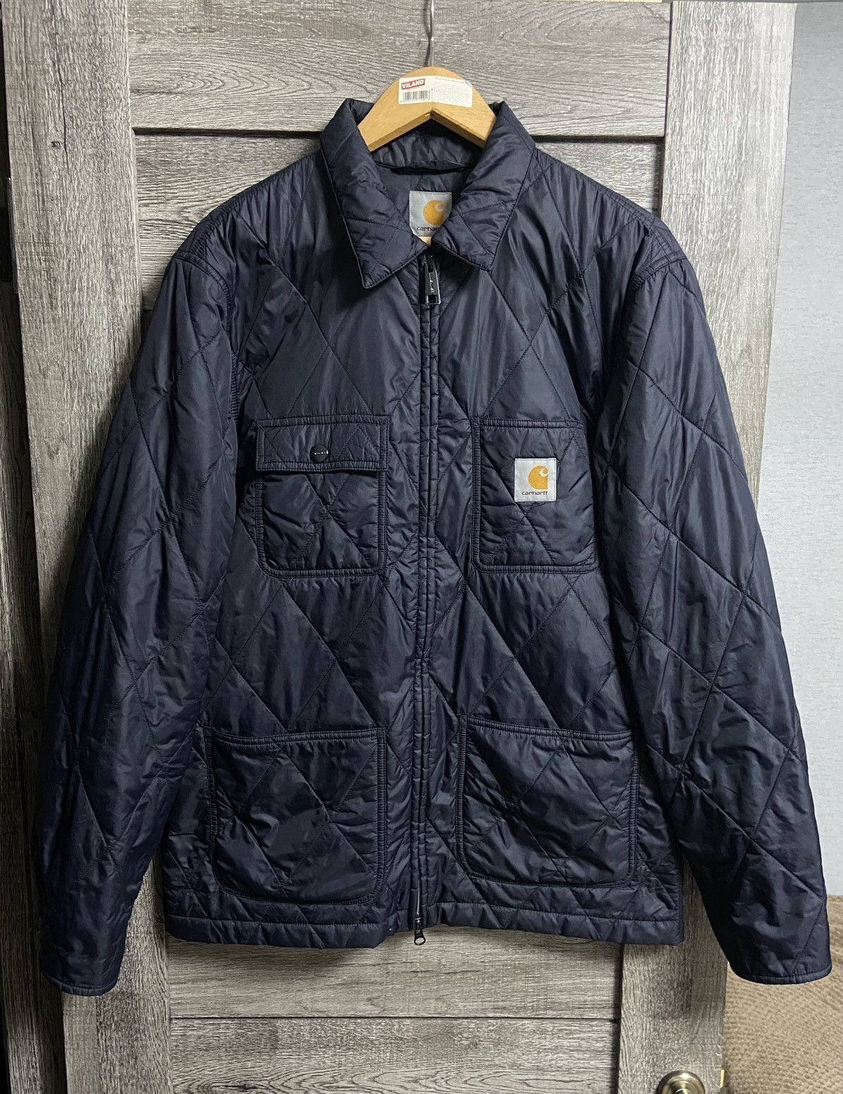 Carhartt Wip Carhartt WIP Pender Coat Quilted Jacket Size US L / EU 52-54 / 3 - 7 Thumbnail